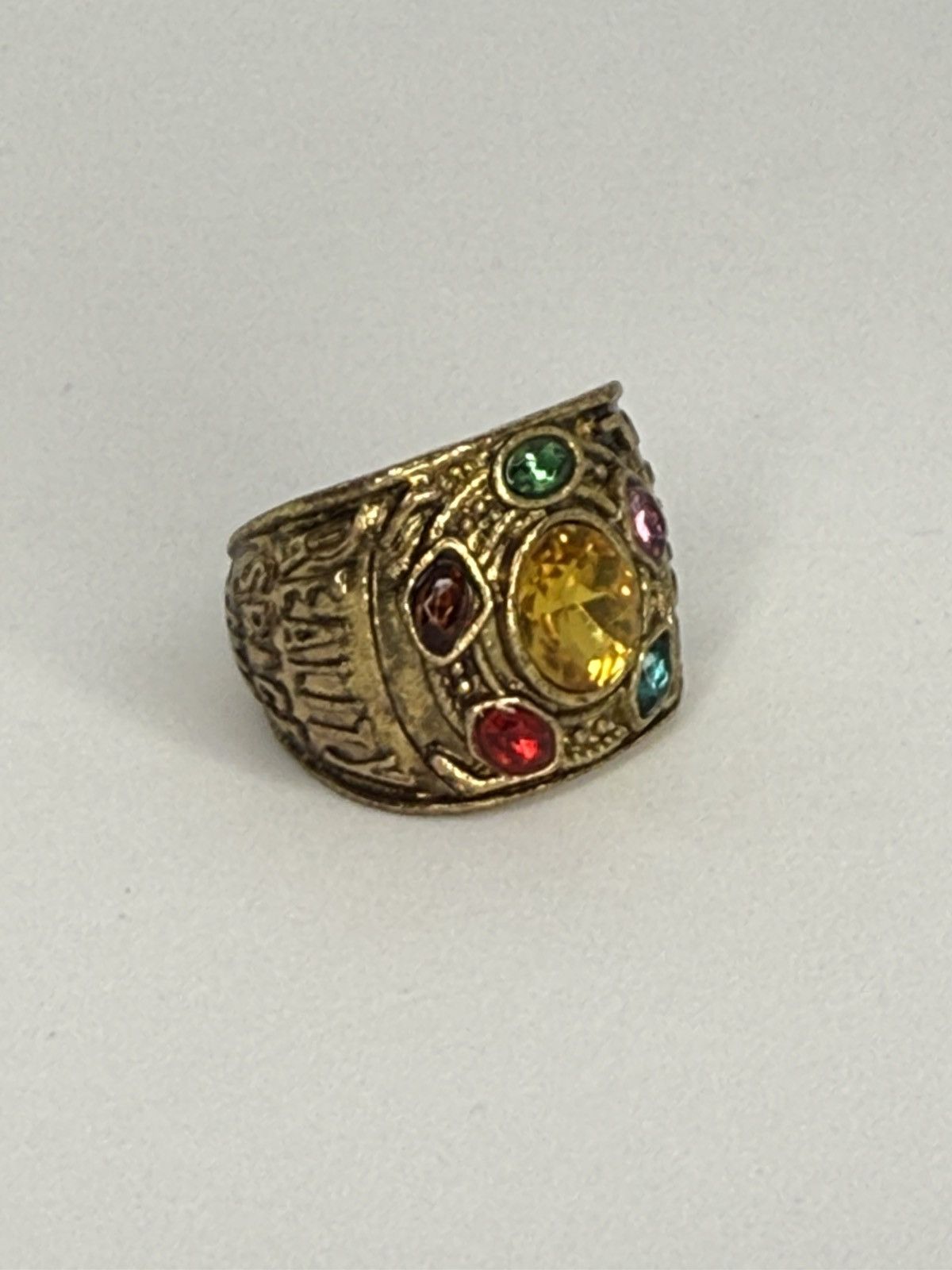 Marvel Comics Marvel Thanos Infinity Gauntlet Ring Size ONE SIZE - 1 Thumbnail