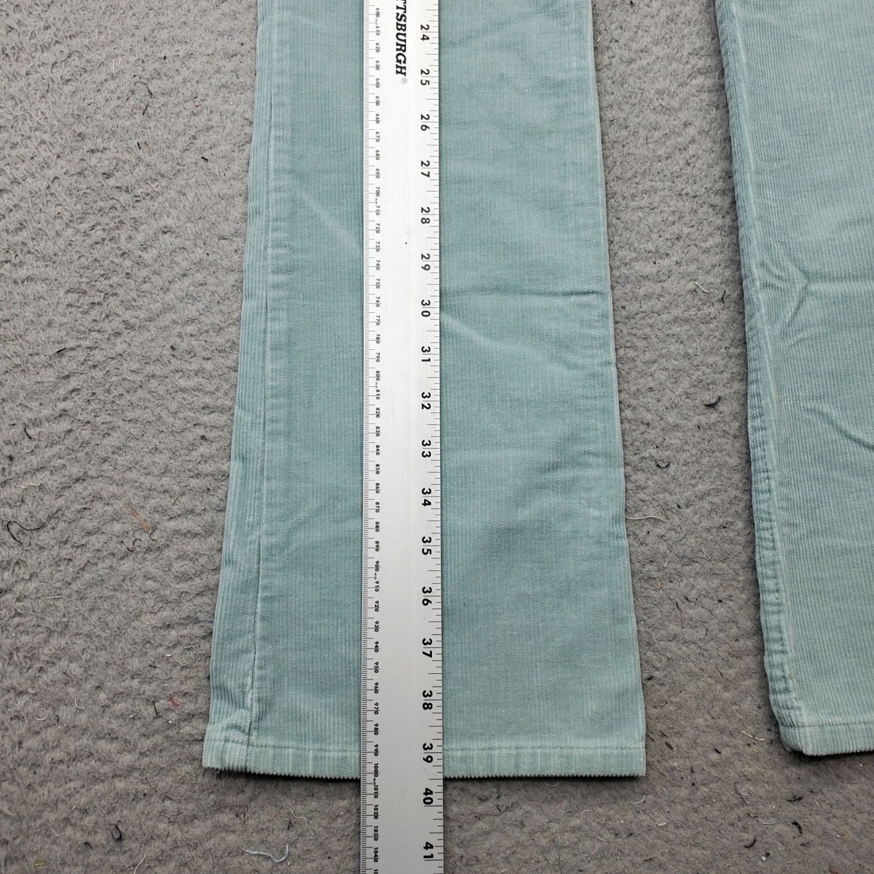 Juicy Couture Juicy Couture Womens Corduroy Bootcut Pants 28 Green 5-Pockets Streetwear USA Size 28" / US 6 / IT 42 - 3 Thumbnail