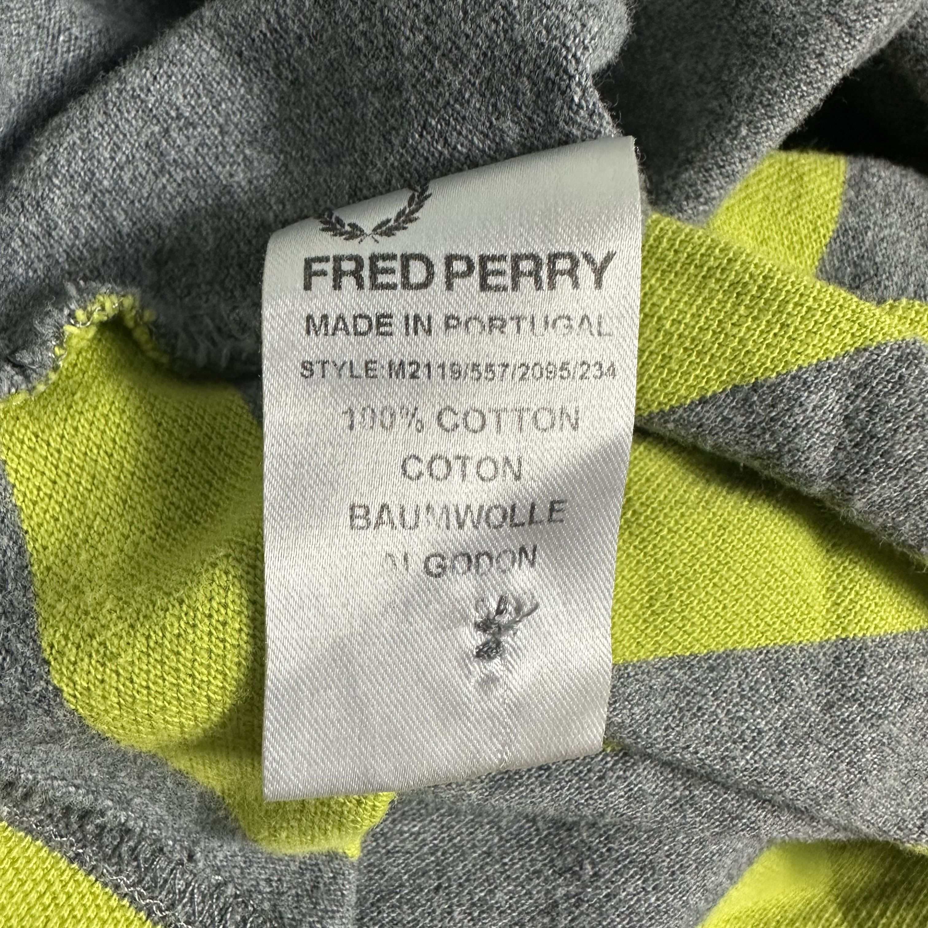 Fred Perry 🔥RARE🔥Vintage Fred Perry Stripes Polo Made in Portugal Size US S / EU 44-46 / 1 - 7 Thumbnail