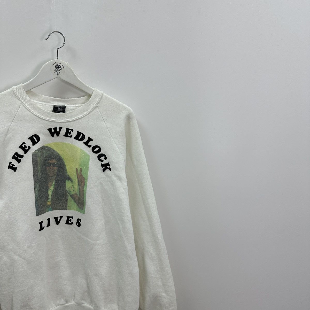 Band Tees Vintage 80s Fred Wedlock Lives British Folk singer y2k rare Size US L / EU 52-54 / 3 - 2 Thumbnail