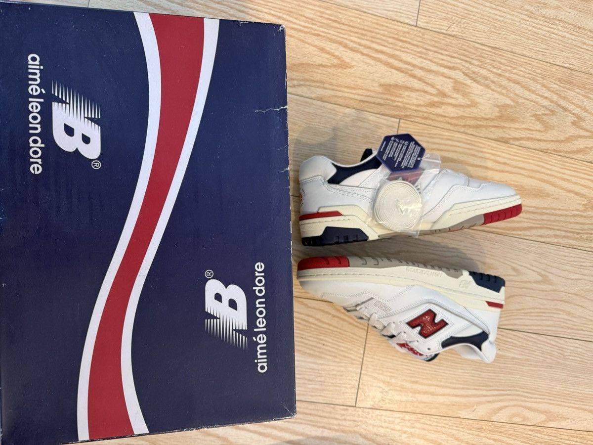 Aime Leon Dore × New Balance Aime Leon Dore NB 550 size 10.5 navy/red Size US 10.5 / EU 43-44 - 7 Thumbnail