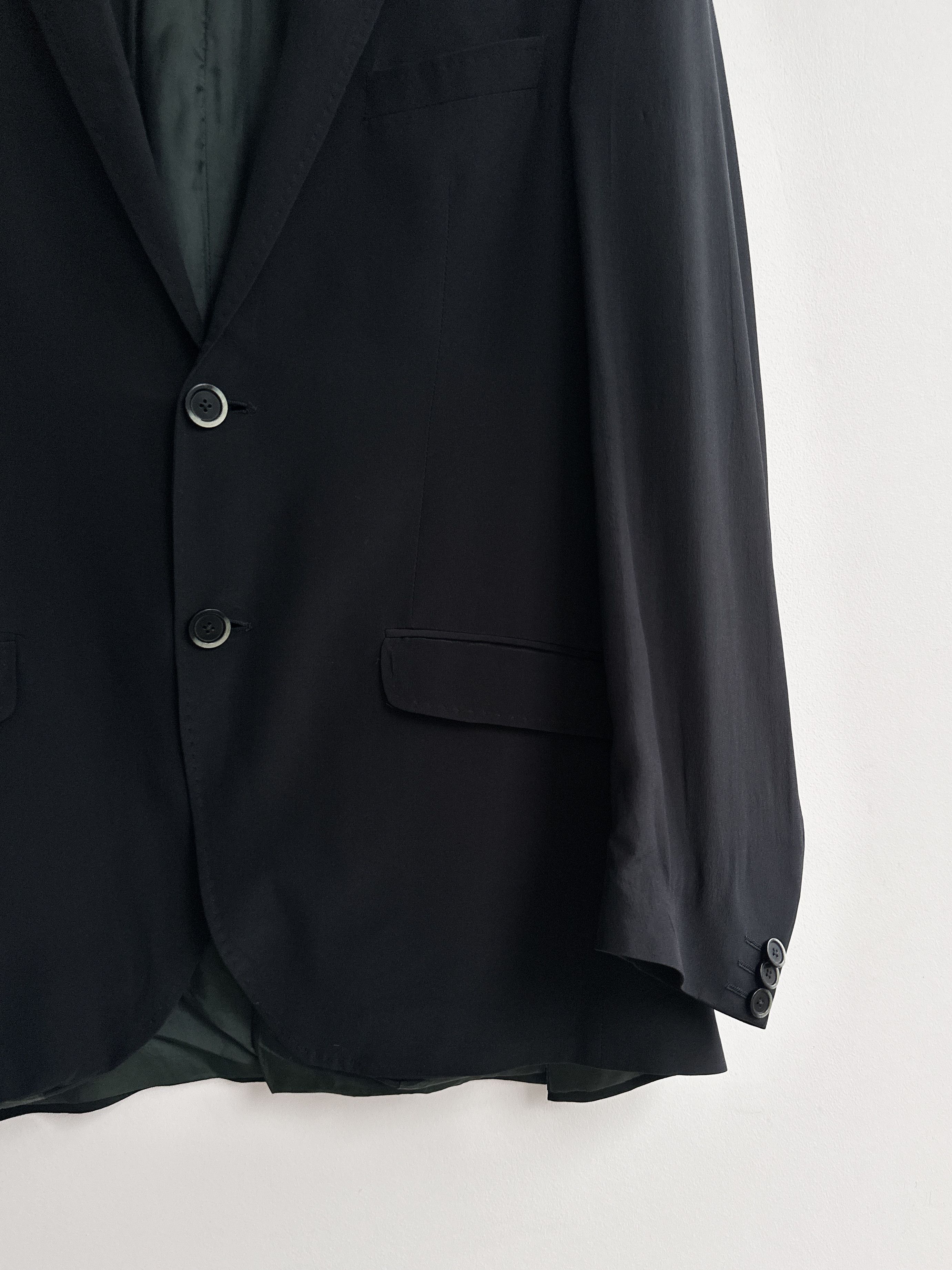 Etro Etro Black Blazer Size 54R - 6 Thumbnail