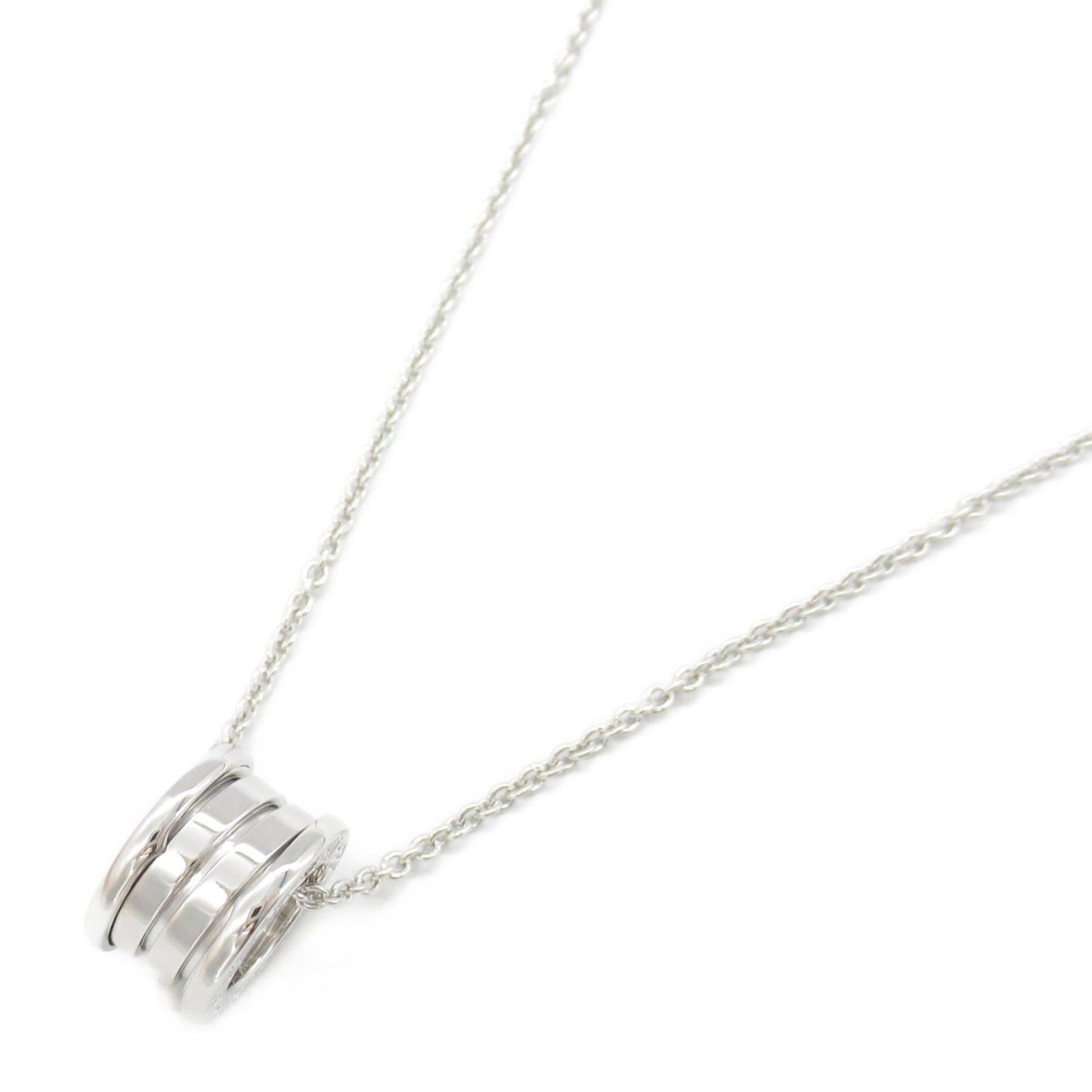 Bvlgari Bvlgari B Zero One Necklace K18Wg (White Gold) Silver Size ONE SIZE - 1 Thumbnail