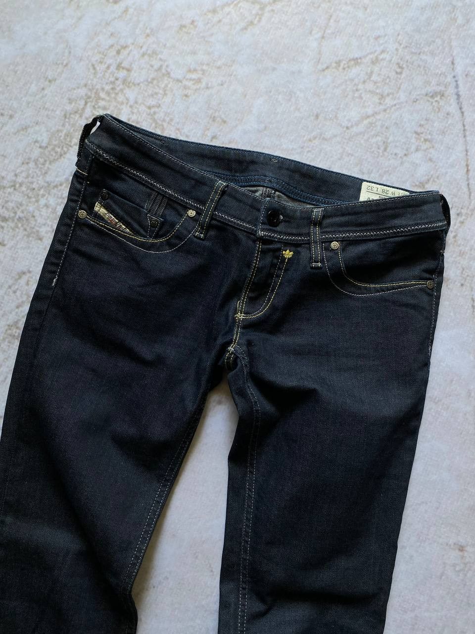 Adidas × Diesel × Vintage Vintage Diesel x Adidas Denim Pants Jeans Size 28" / US 6 / IT 42 - 3 Thumbnail