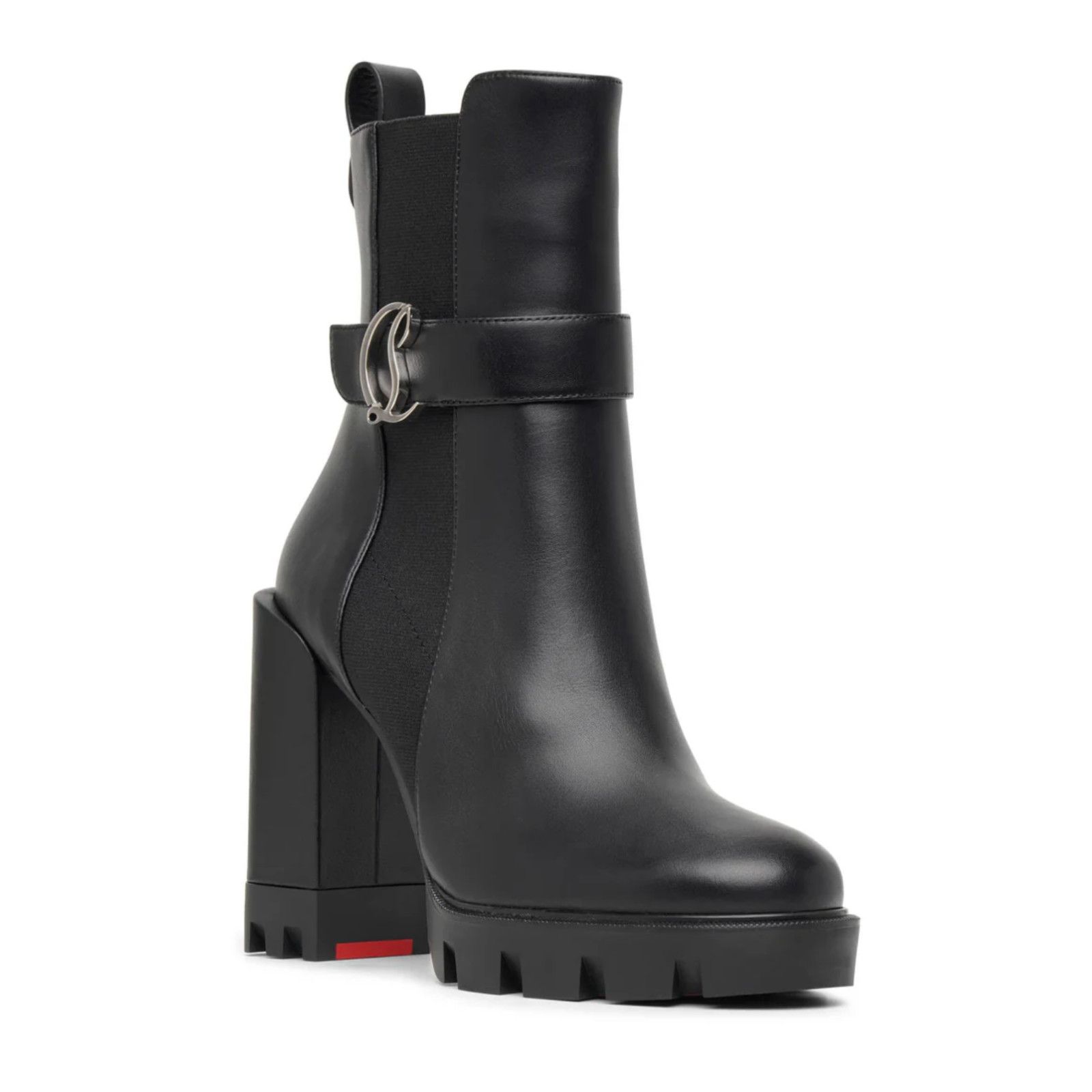 Christian Louboutin Christian Louboutin CL Chelsea Lug 100 Leather Ankle Boot 41 Size US 10 / IT 40 - 7 Thumbnail