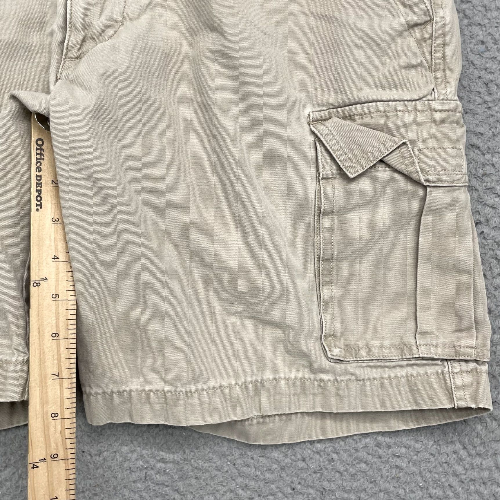 Dockers VINTAGE Dockers Cargo Shorts Men 32 Beige Casual Cargo Shorts 90s Outdoor Utility Size US 32 / EU 48 - 4 Thumbnail