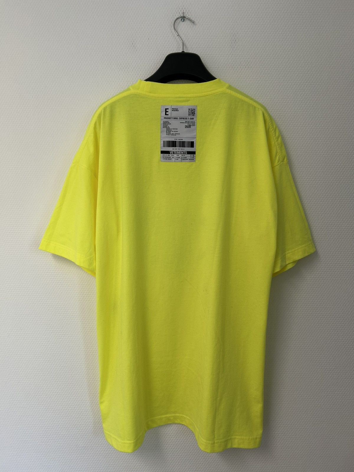 Vetements SS2020 Anarchy T-Shirt Neon Yellow Size US M / EU 48-50 / 2 - 2 Thumbnail