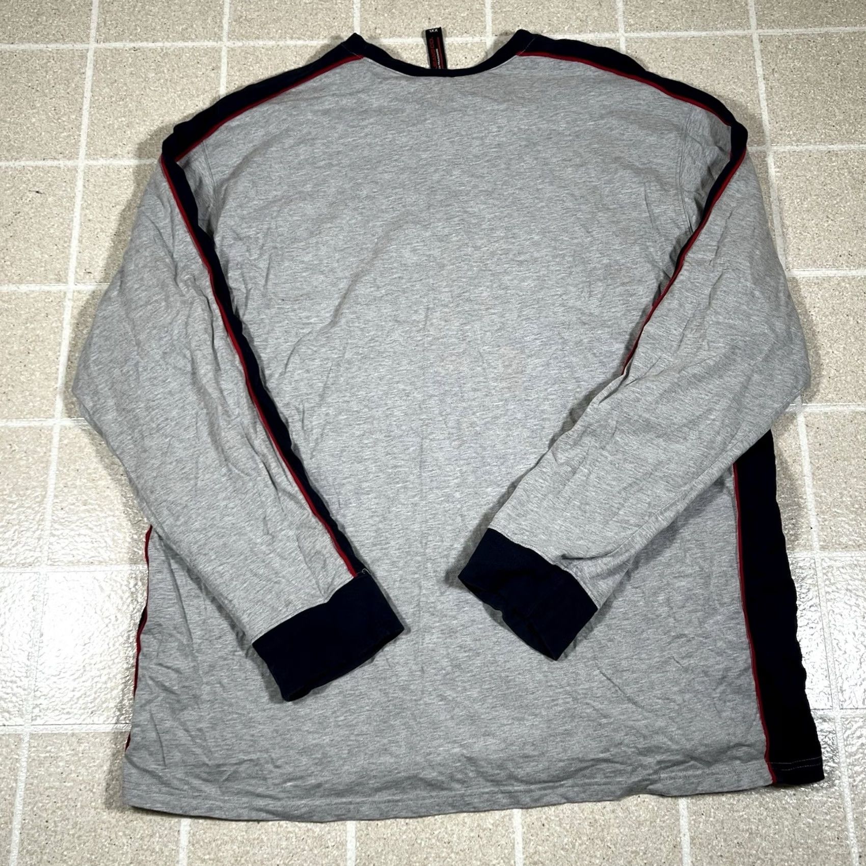 Ralph Lauren VINTAGE Ralph Lauren RL67 Long Sleeve Shirt Men's 2XL Gray 90s Polo Jeans Co Size US XXL / EU 58 / 5 - 5 Thumbnail