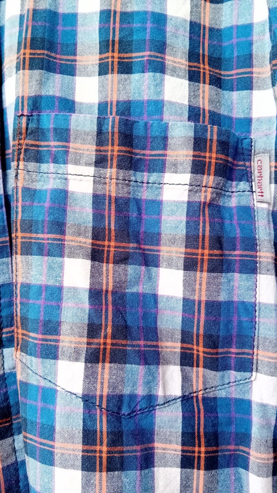 Carhartt Carhartt Danford shirt Checkered Flanel sz L Size US L / EU 52-54 / 3 - 6 Thumbnail