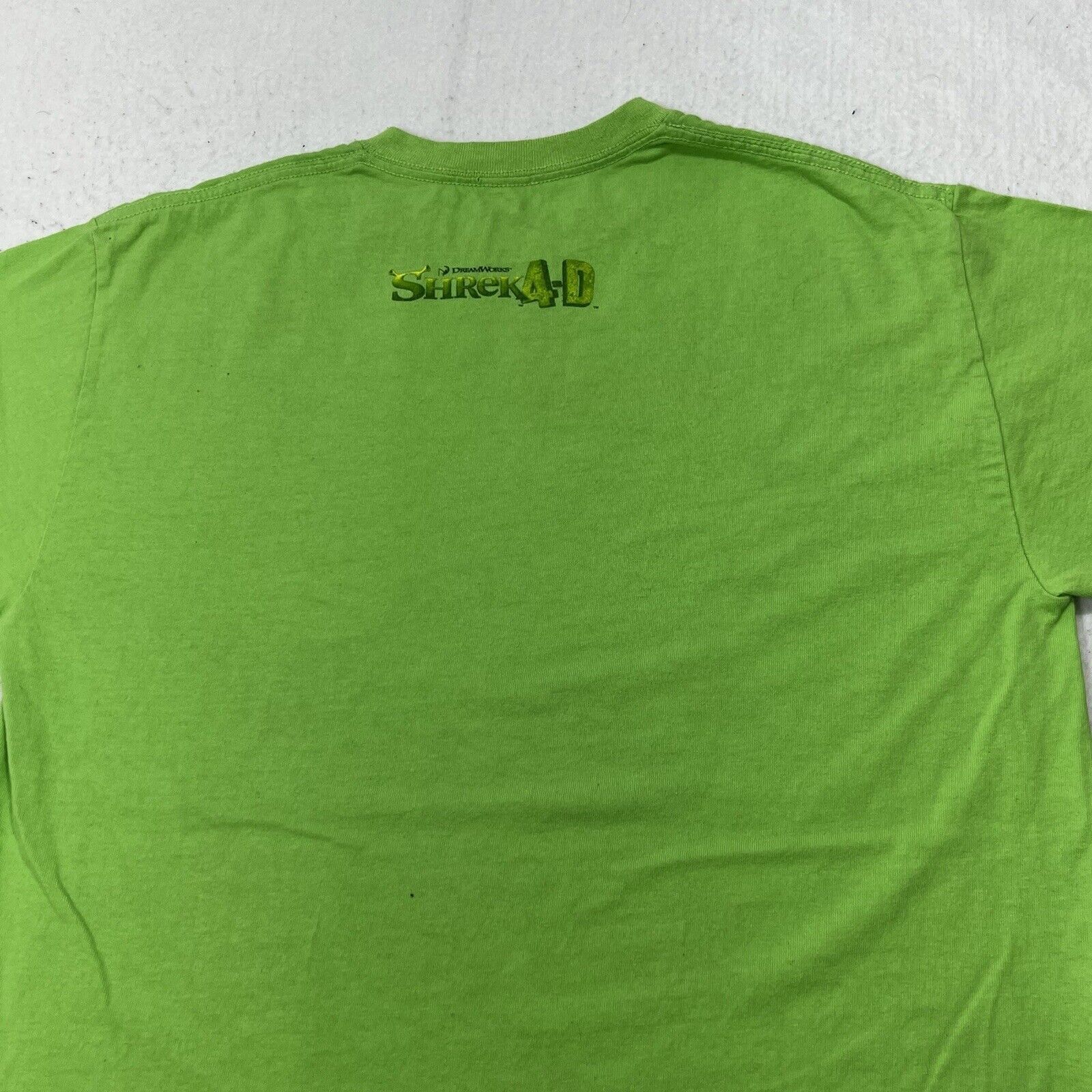 Universal Studios Universal Studios Medium Shrek 4-D Green Graphic T Shirt Size US M / EU 48-50 / 2 - 11 Thumbnail