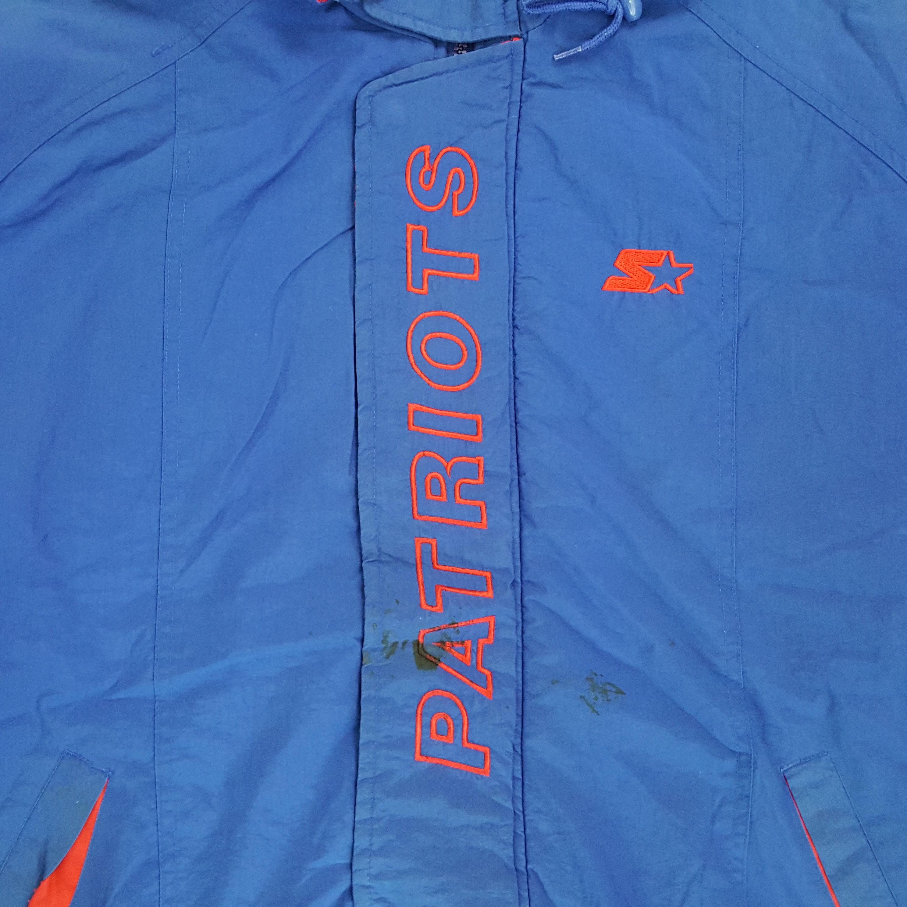 NFL × Vintage Patroits NFL American Football Team Hoodies Jacket Size US XL / EU 56 / 4 - 4 Thumbnail