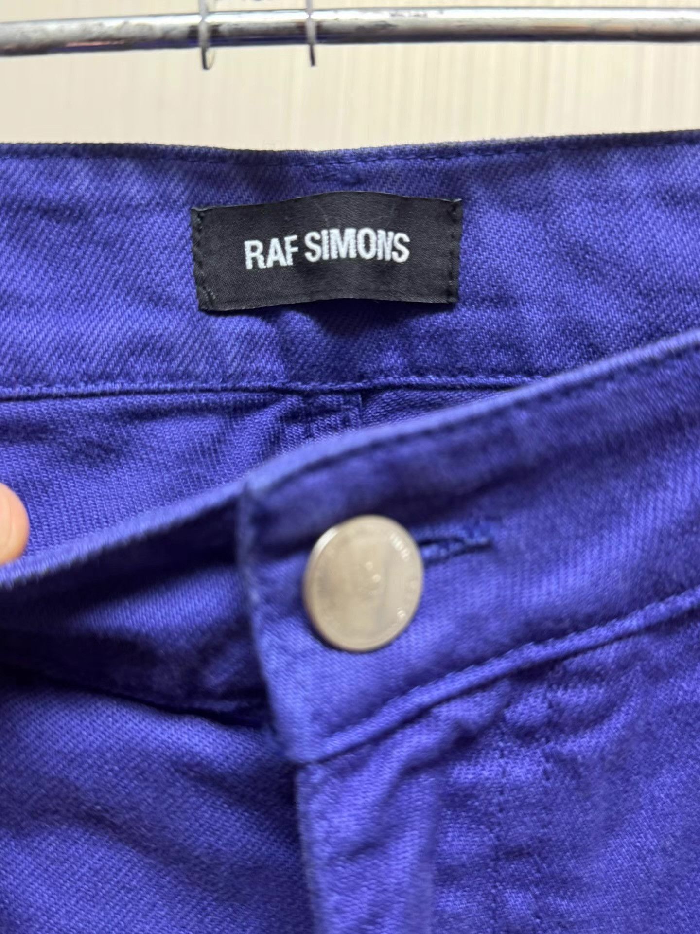 Raf Simons Raf Simons 21FW Purple Wide-Leg Cargo Pants Q8 Size US 31 - 3 Thumbnail