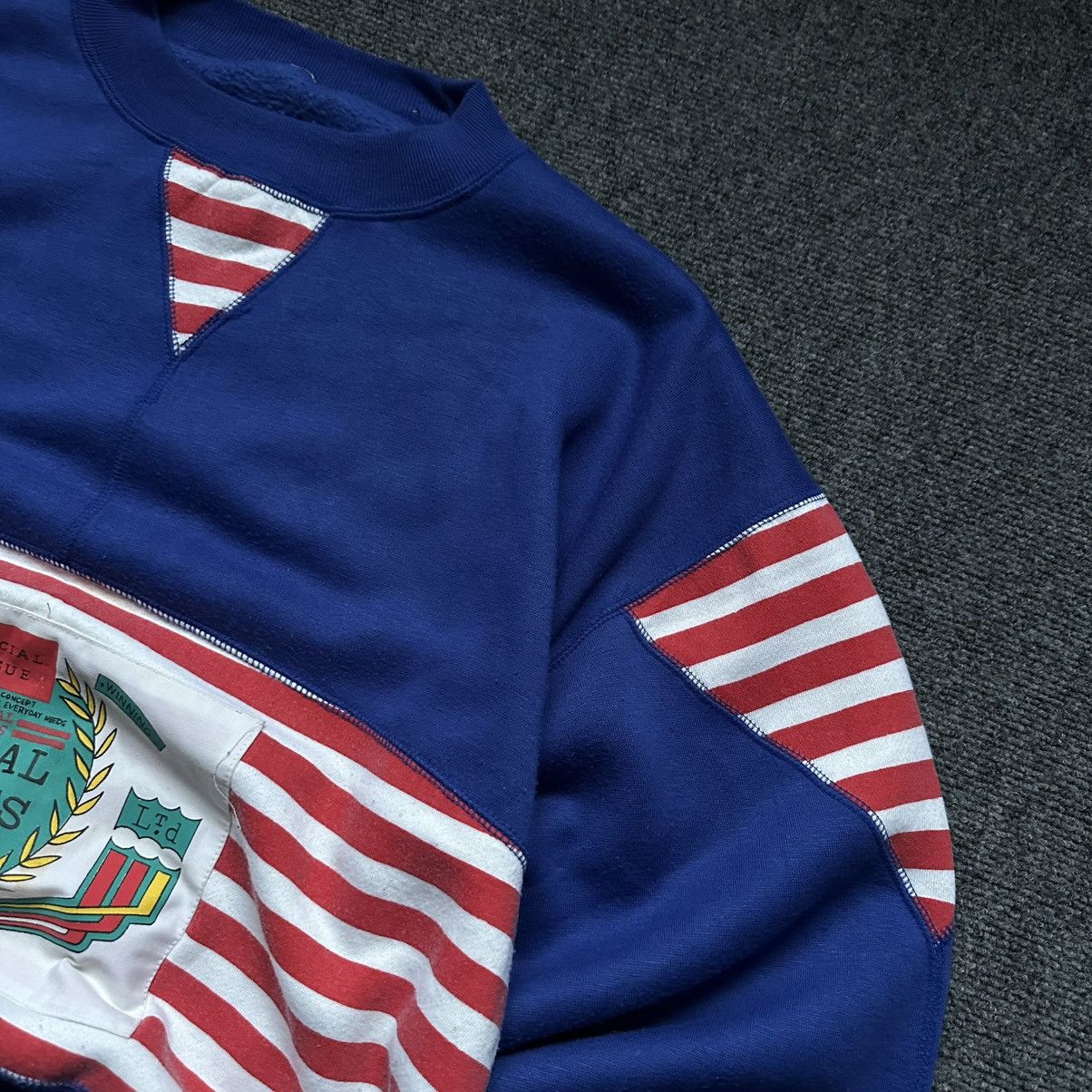 RETROVERT VTG Casual Sport Sweatshirt Big Logo Size XXL 80-90s Size US XXL / EU 58 / 5 - 5 Thumbnail