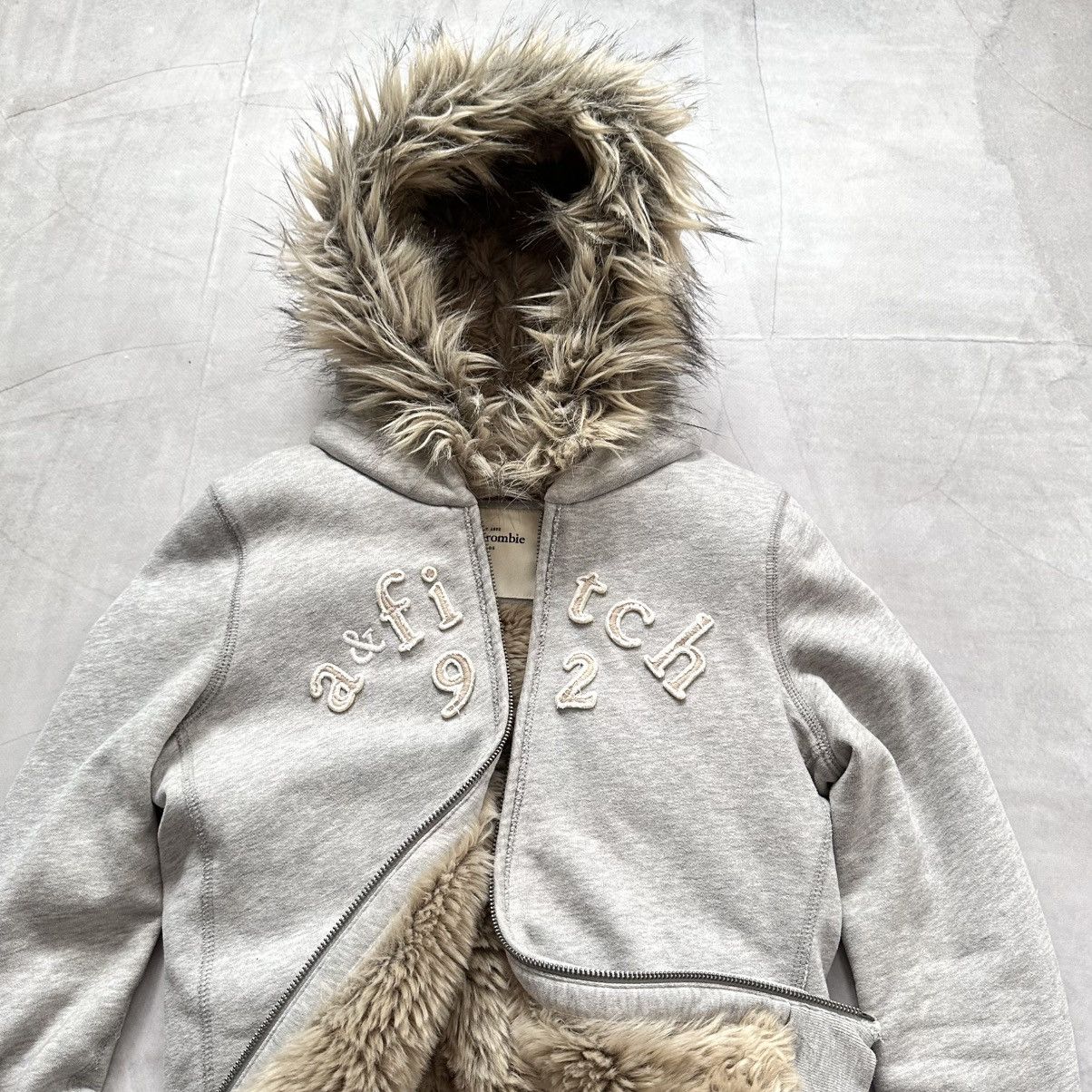 Hysteric Glamour × Undercover Abercrombie If Six Was Nine LGB Vibe Fur Zip Hoodie Jacket Size S / US 4 / IT 40 - 2 Thumbnail