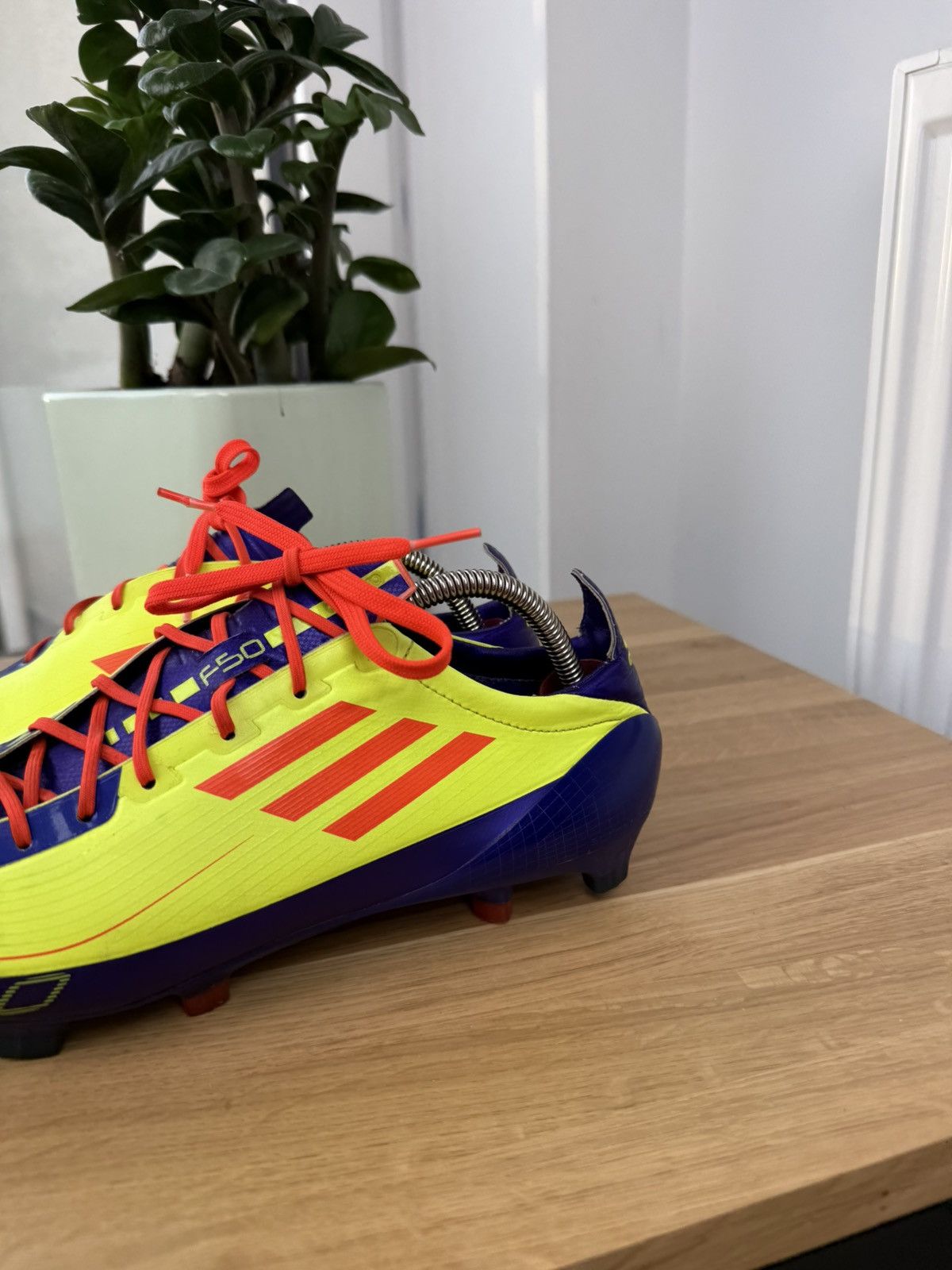 Adidas Adidas Adizero F50 FG yellow/purple/orange us10.5 Size US 10.5 / EU 43-44 - 9 Thumbnail