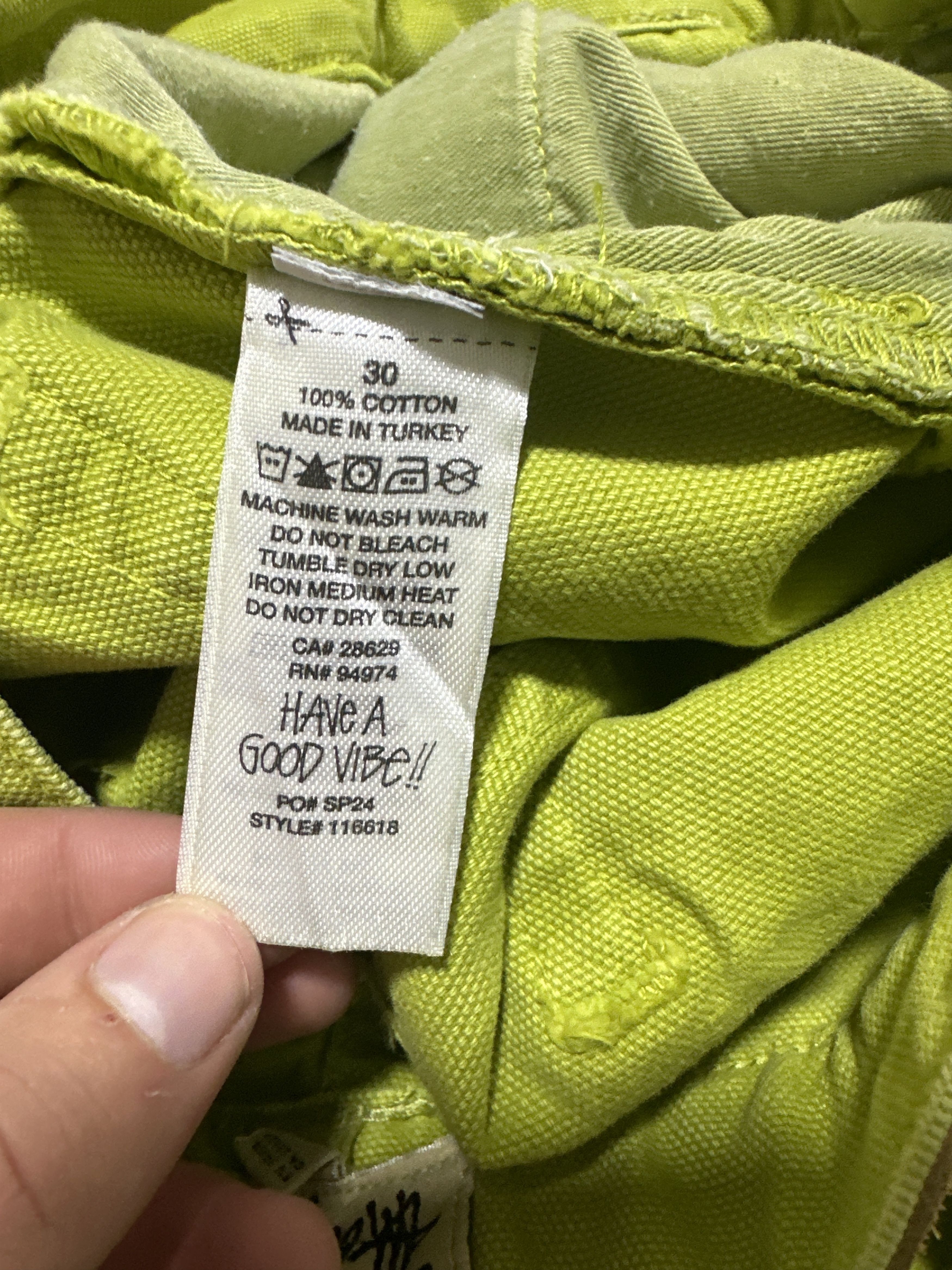 Stussy Stussy Big Ol Jean Cactüs Size 30 Size US 30 / EU 46 - 7 Thumbnail