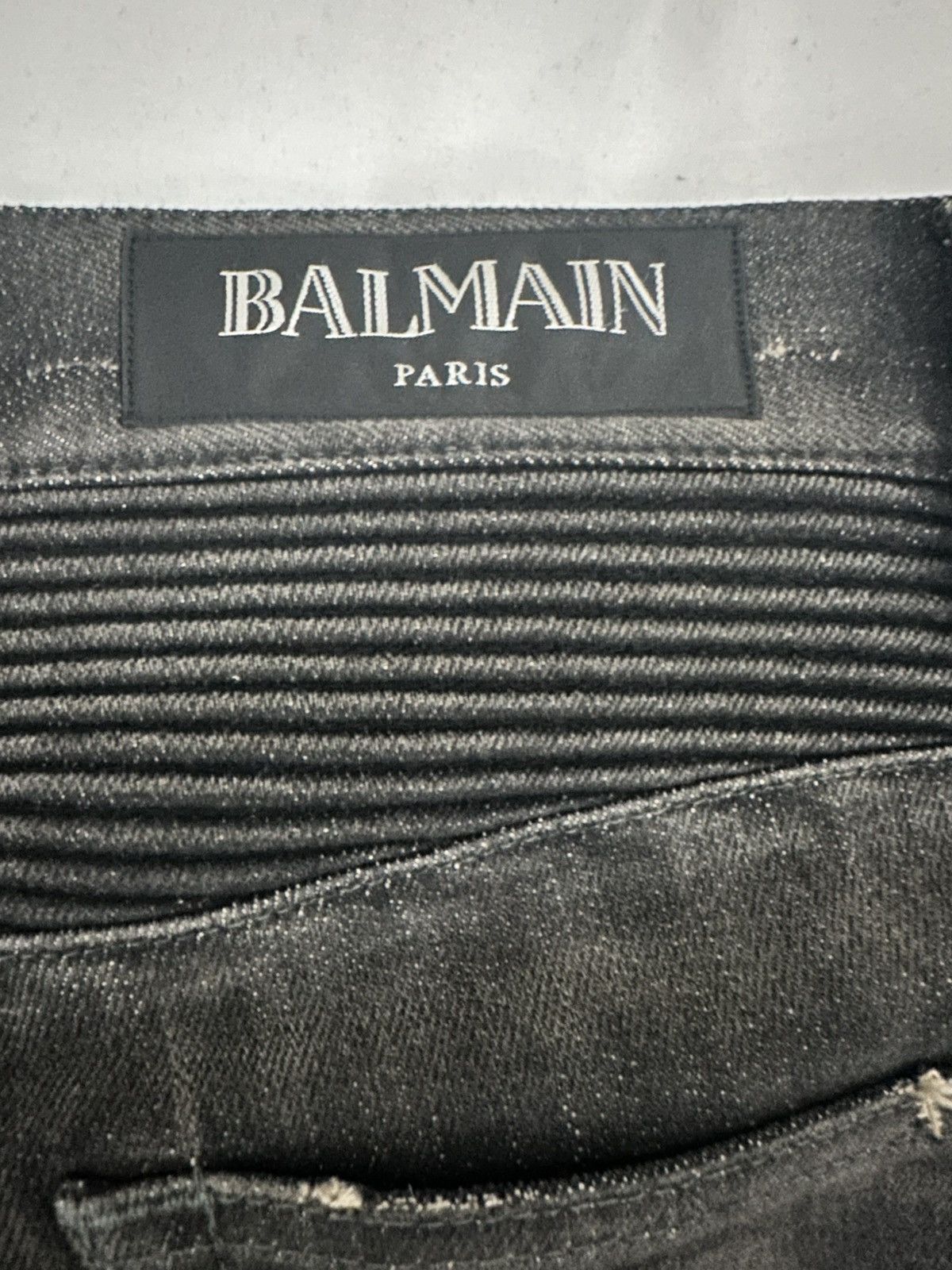 Balmain Balmain Biker Jeans Size US 29 - 5 Thumbnail