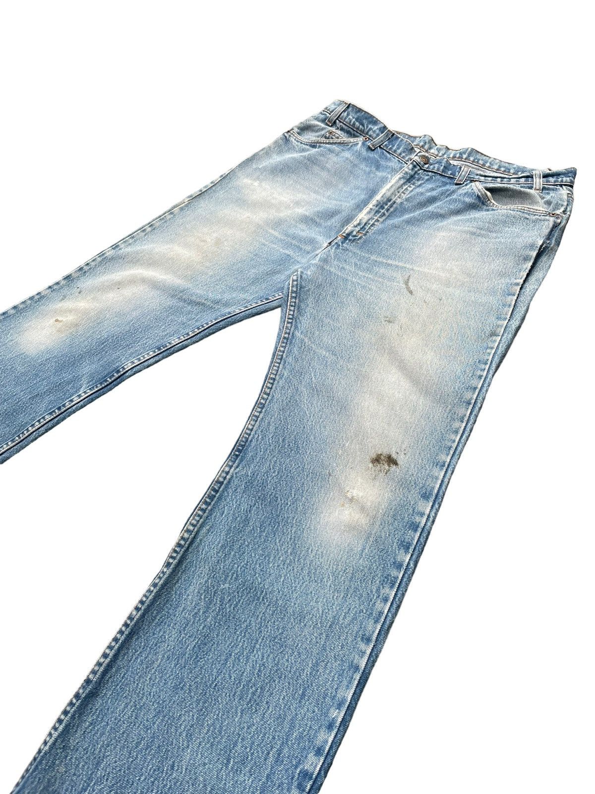 Levi's Vintage 1987 Levis 517 Single R Orange Tag Denim Size US 39 - 2 Thumbnail