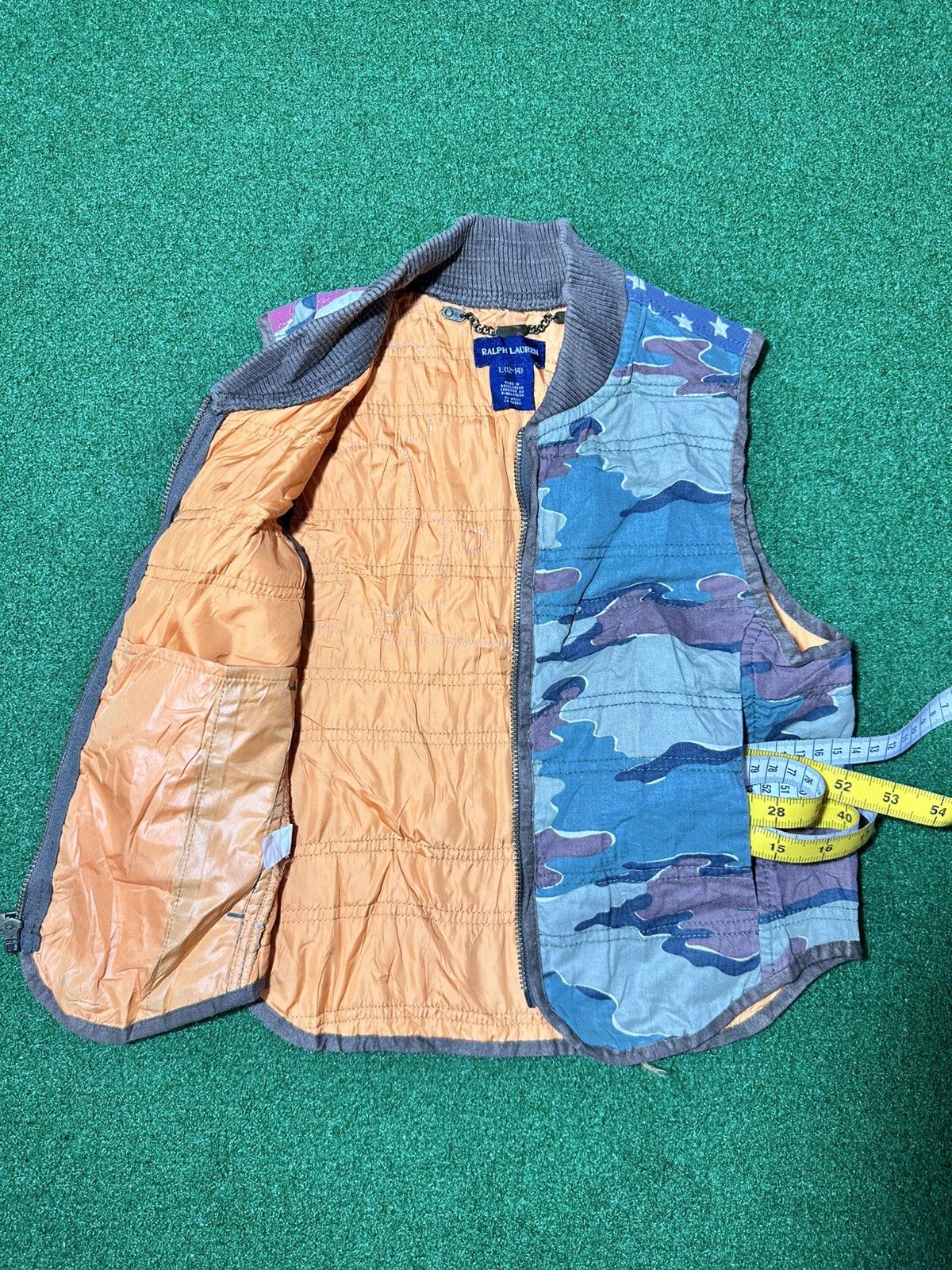 Denim & Supply Ralph Lauren Youth L12 14 Camo ralph lauren bomber vest Size US L / EU 52-54 / 3 - 3 Thumbnail