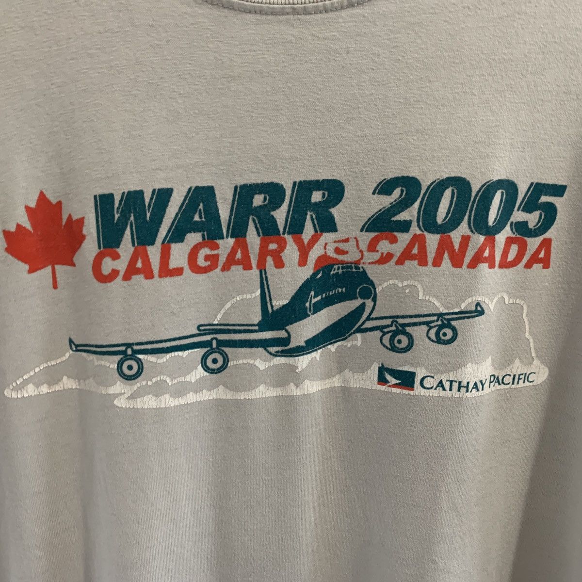 Vintage Vintage 2005 Cathaway Pacific Airlines Calgary Graphic Tee Size US S / EU 44-46 / 1 - 2 Thumbnail