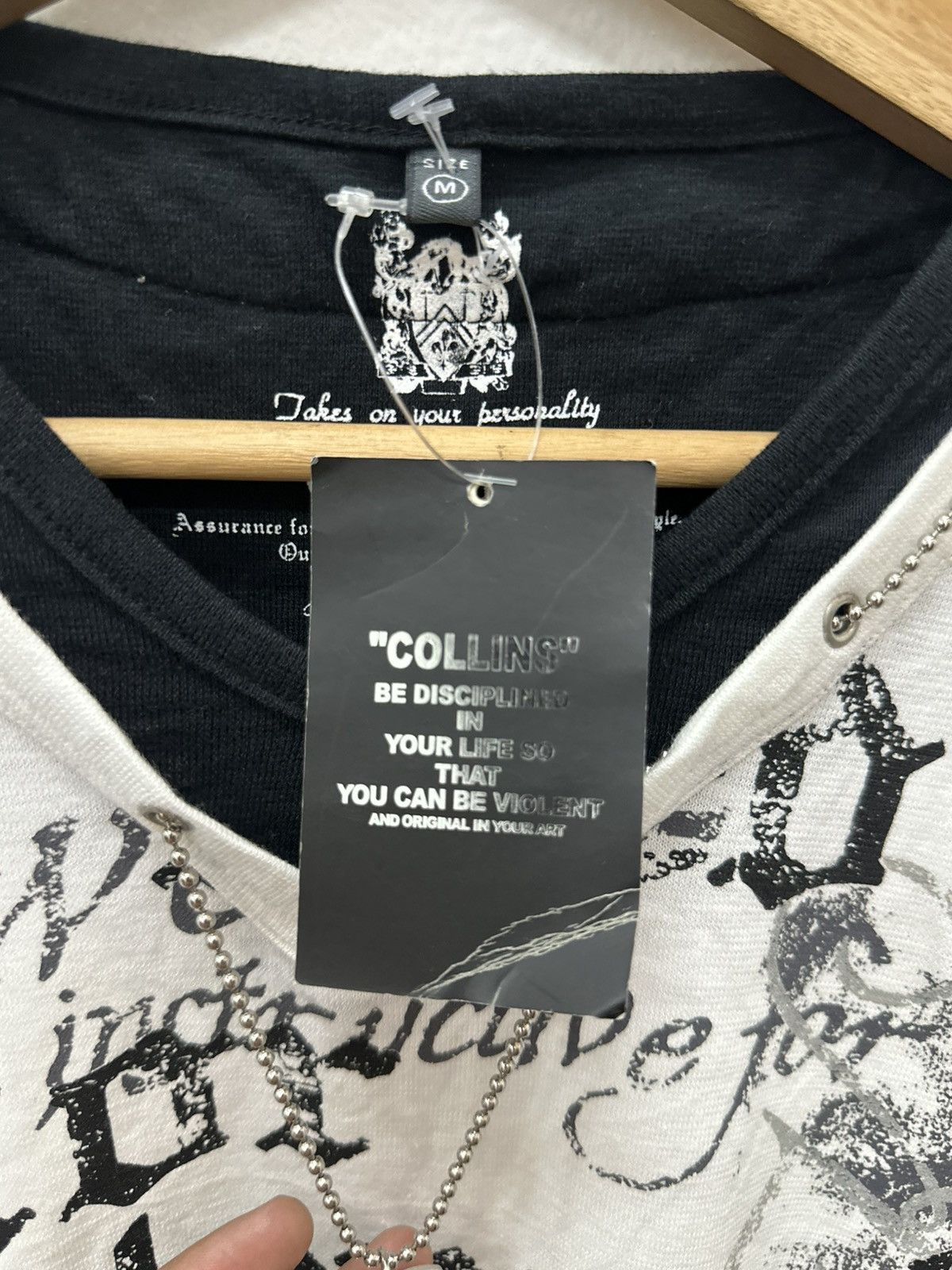 If Six Was Nine Vkei Fashion “Collins” i6w9 Style Necklace Chrome Style Size US M / EU 48-50 / 2 - 4 Thumbnail
