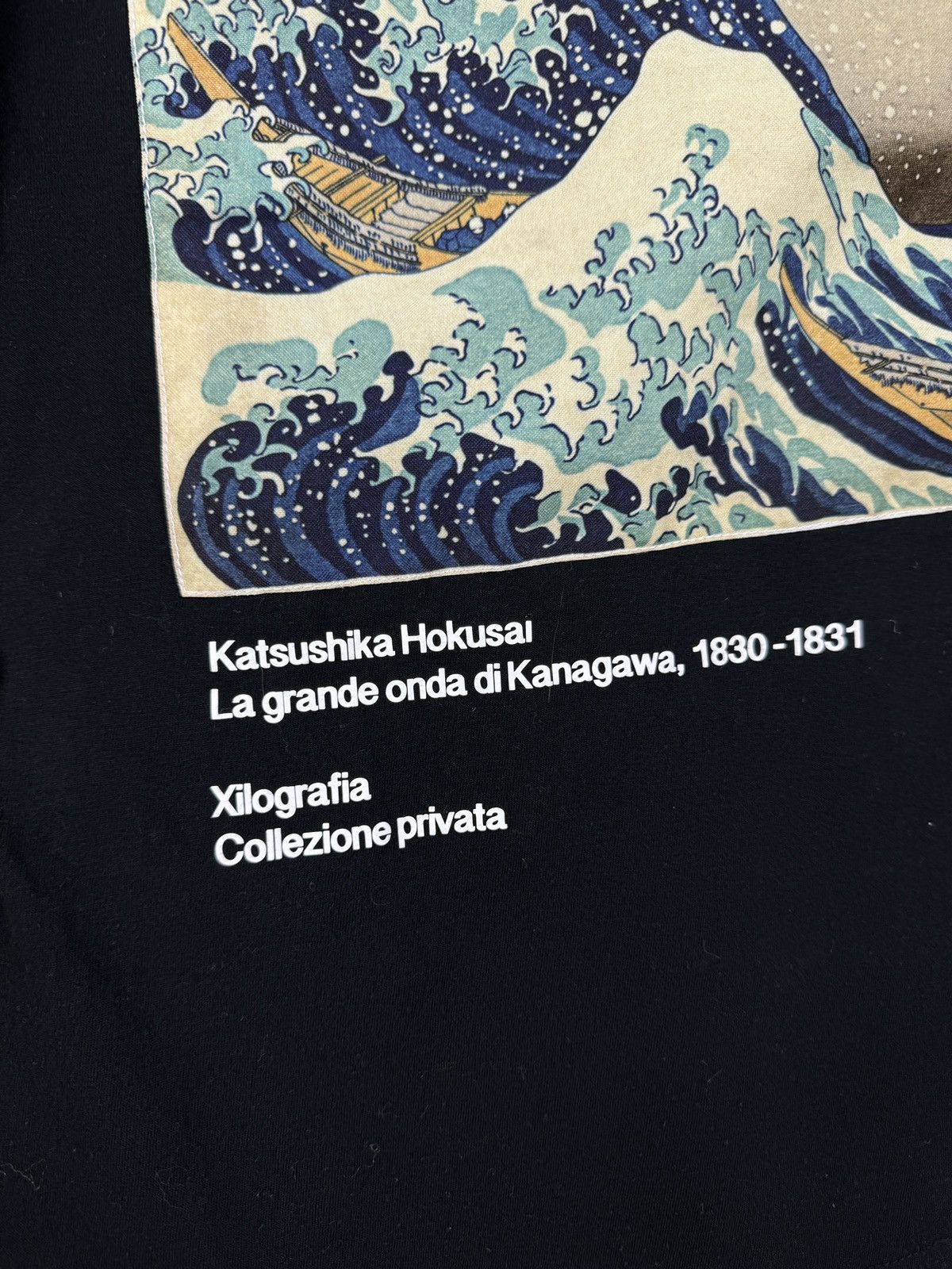 Japanese Brand Ko Samui Katsushika Hokusai made in Italy ART big logo tee Size US M / EU 48-50 / 2 - 11 Thumbnail