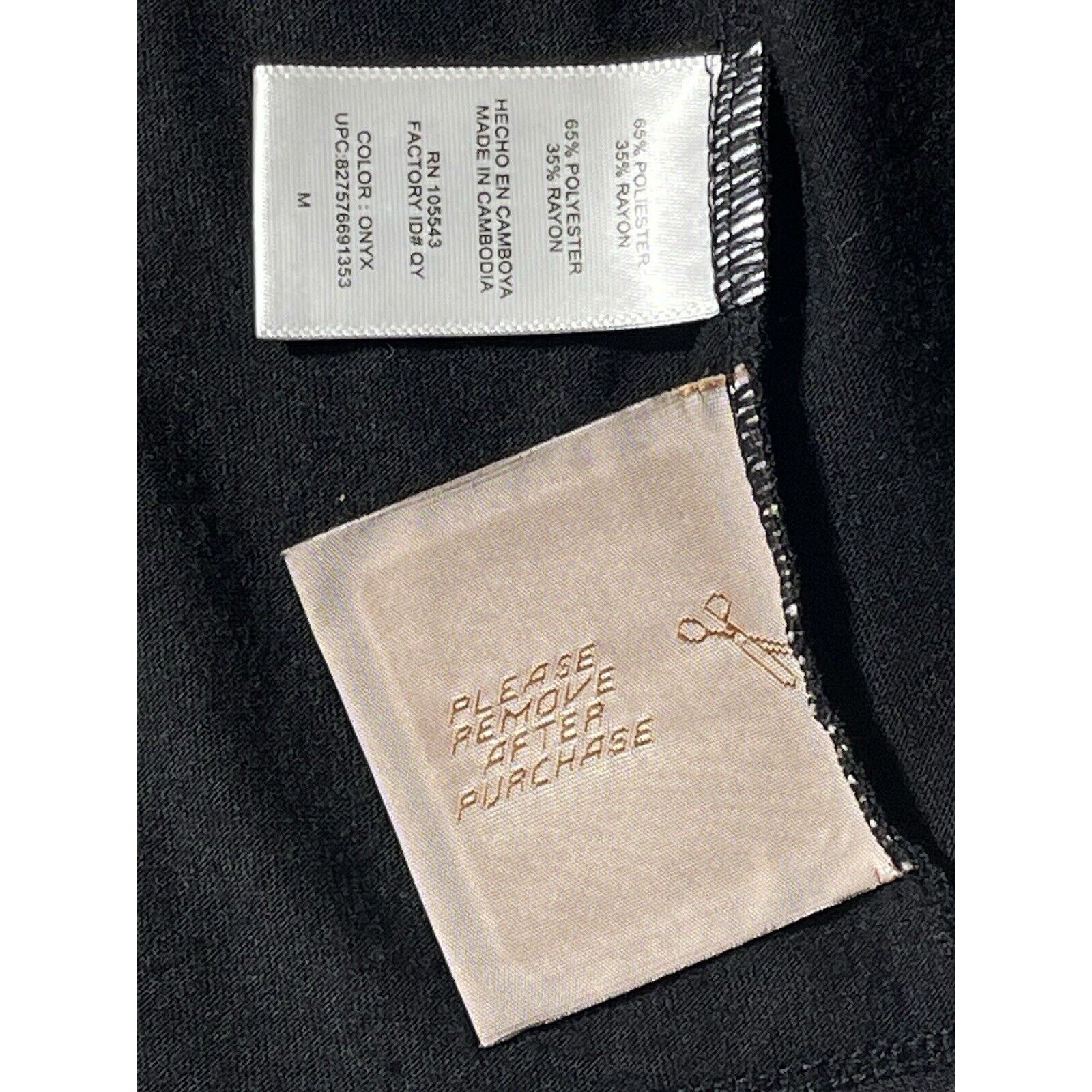Other Black Cardigan M Roll Tab Sleeves Dark Academia Lagenlook Size M / US 6-8 / IT 42-44 - 9 Thumbnail