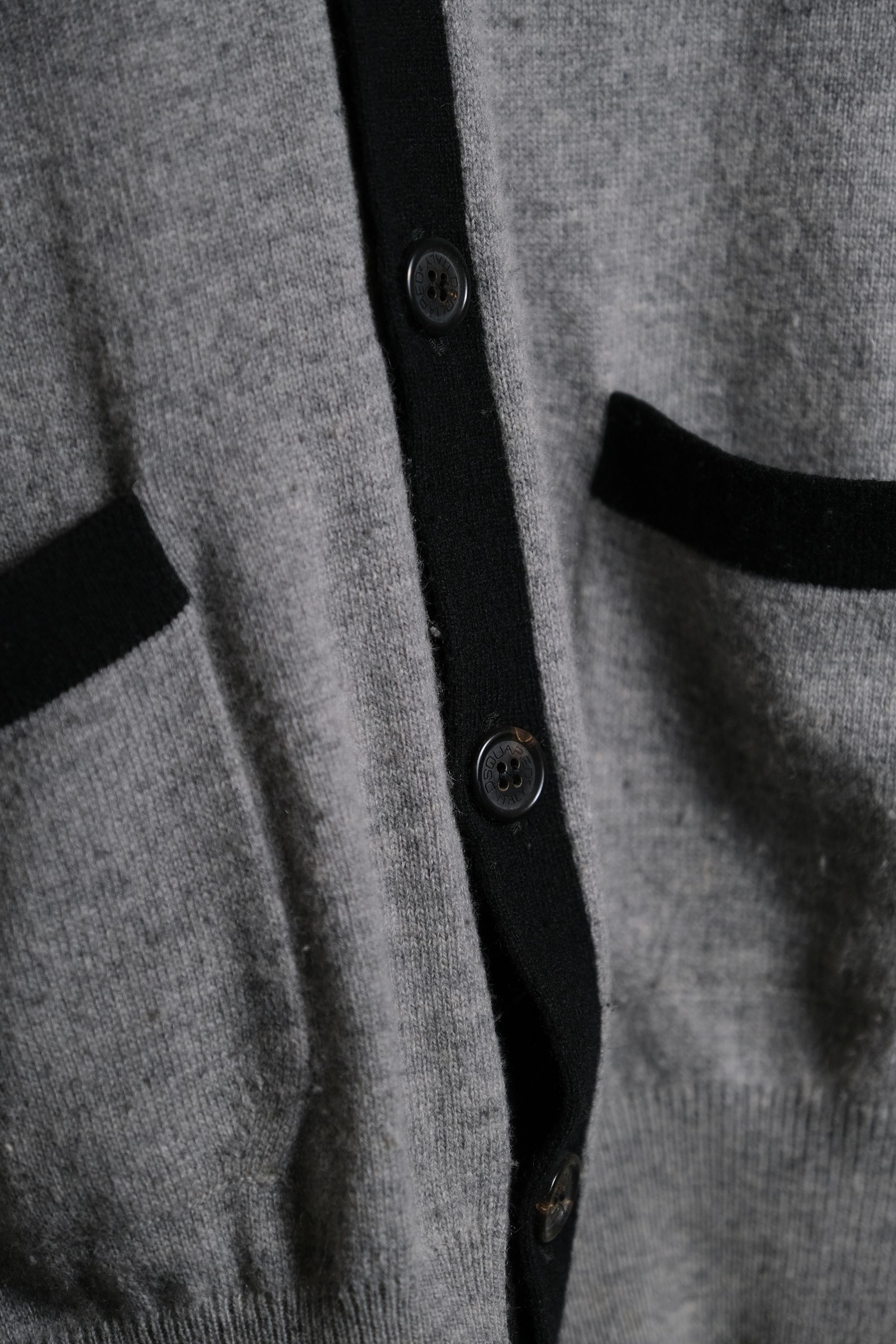 Dsquared2 DSQUARED2 Cashmere Wool Knit Cardigan Size US XS / EU 42 / 0 - 4 Thumbnail