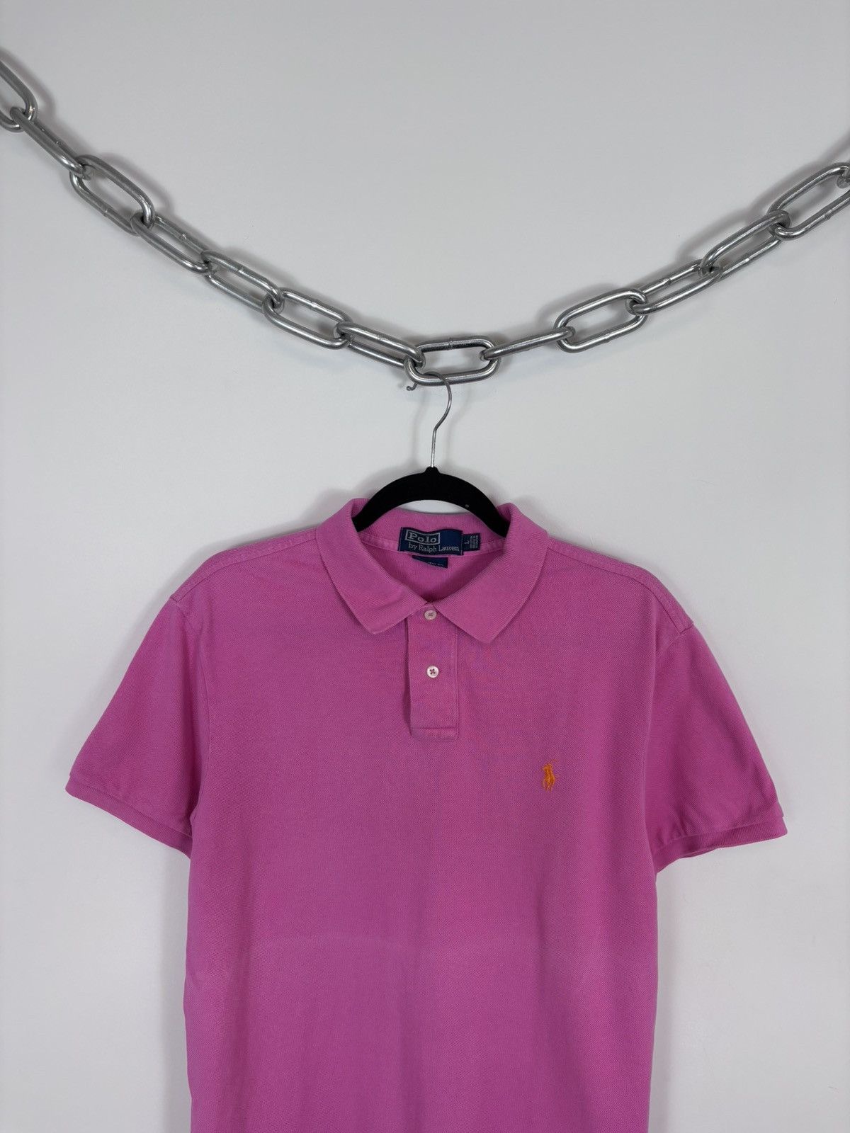 Polo Ralph Lauren Polo Ralph Lauren Vintage Men’s Pink Short Sleeve Polo Shirt Size US L / EU 52-54 / 3 - 2 Thumbnail