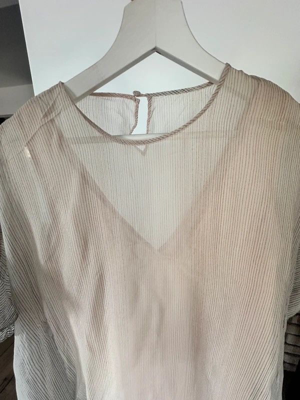 Bcbgmaxazria Silk dress bcbgmaxazria beuge caftan Size ONE SIZE - 5 Thumbnail