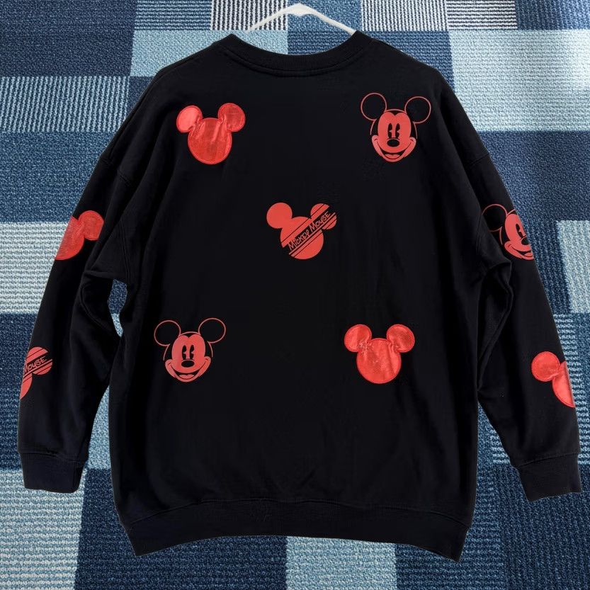 Aape × Bape × Disney Aape X Disney Collab Black Sweatshirt | Grailed