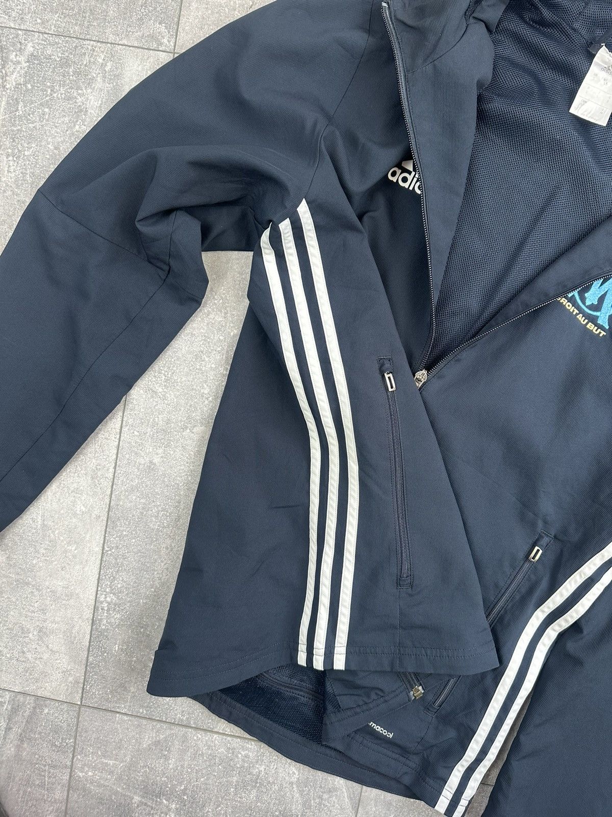 Adidas Adidas Marseille Training Soccer Football Jacket Size US S / EU 44-46 / 1 - 11 Thumbnail