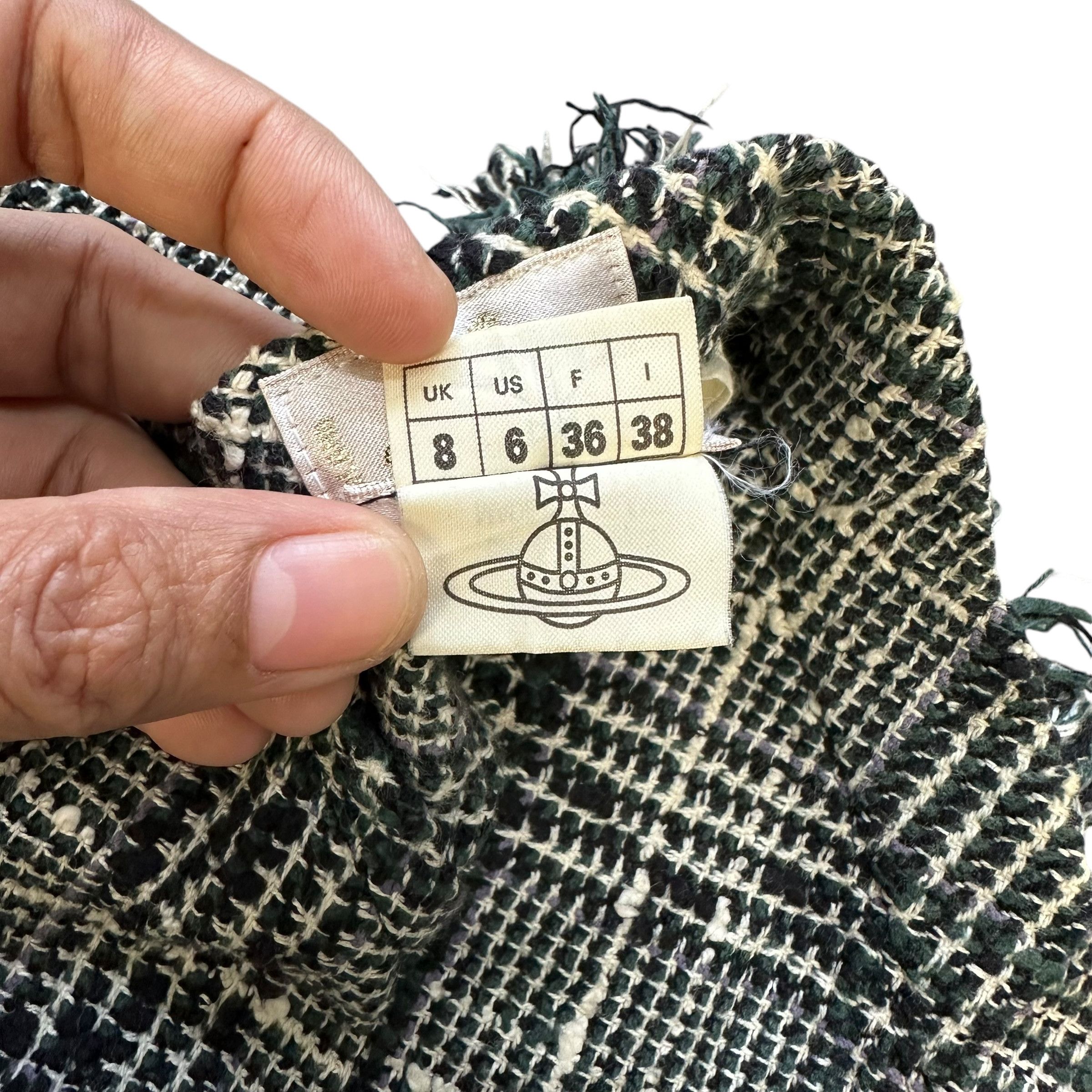 Seditionaries VIVIEN WESTWOOD X Hunter of Brora Fabric Skirts #A61-1403 Size 24" / US 00 / IT 34 - 6 Thumbnail