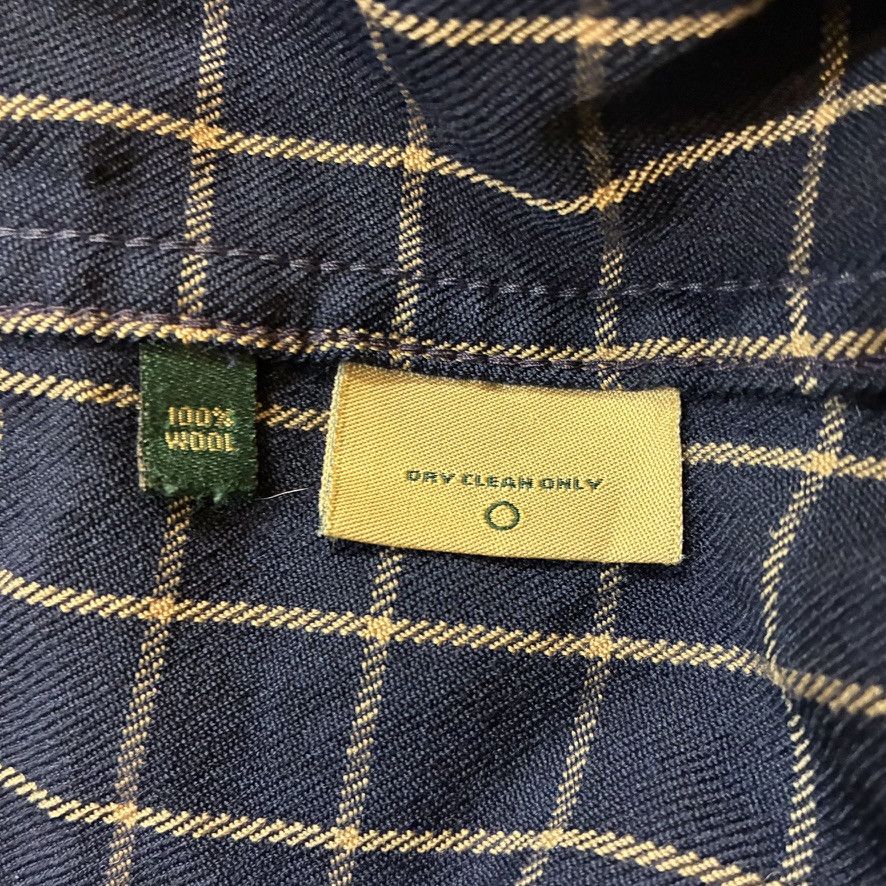 Filson C.C. Filson Button Down Wool Shirt Windowpane Size US XL / EU 56 / 4 - 6 Thumbnail