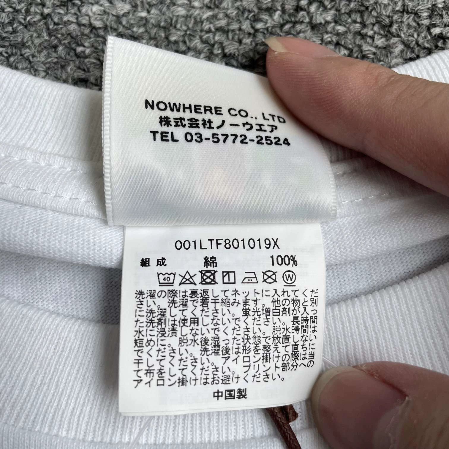 Bape BAPE Logo Print White LS Tee Men's L NWT Size US L / EU 52-54 / 3 - 7 Thumbnail