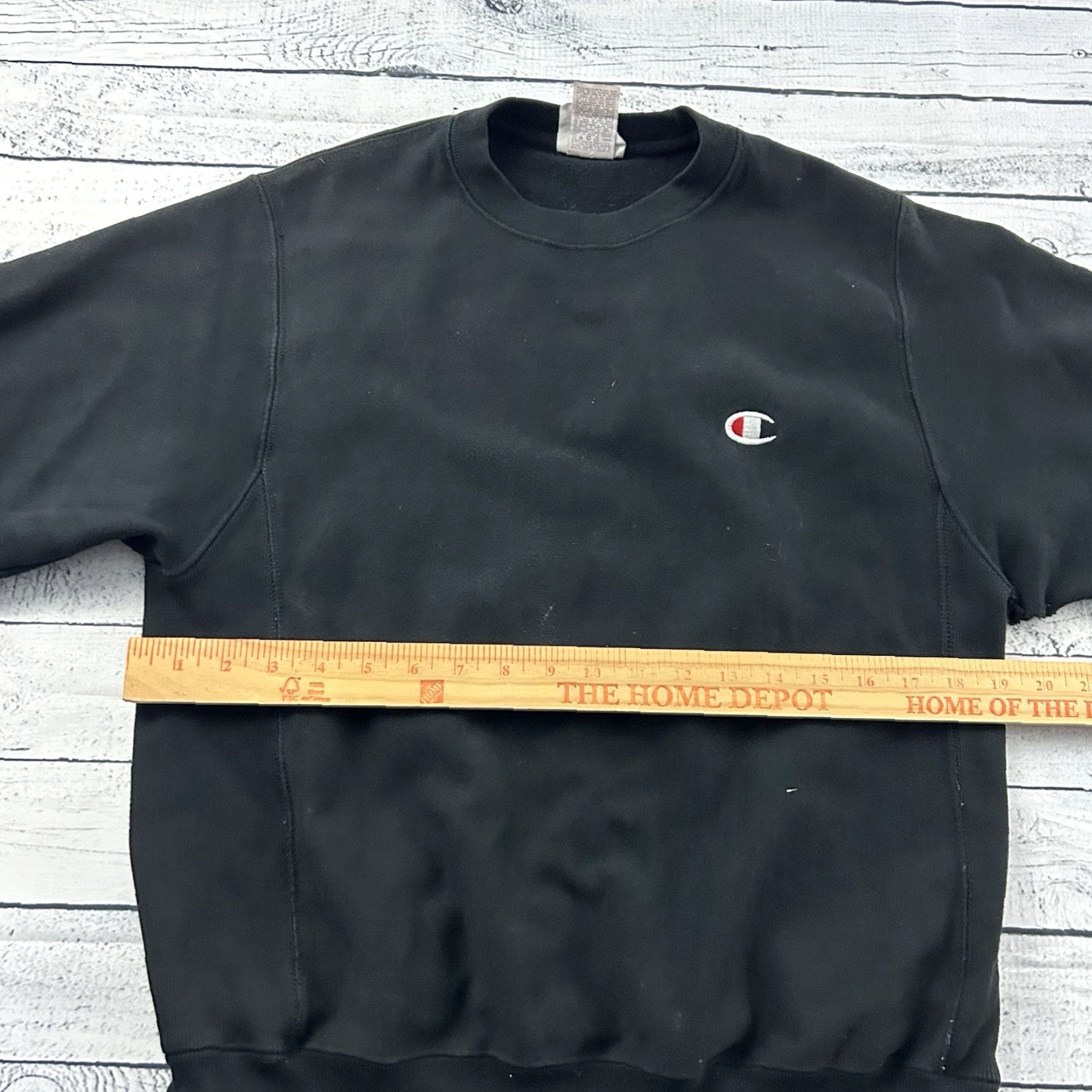 Champion Champion Sweatshirt Pullover Reverse Weave Men's S Black Size US S / EU 44-46 / 1 - 6 Thumbnail
