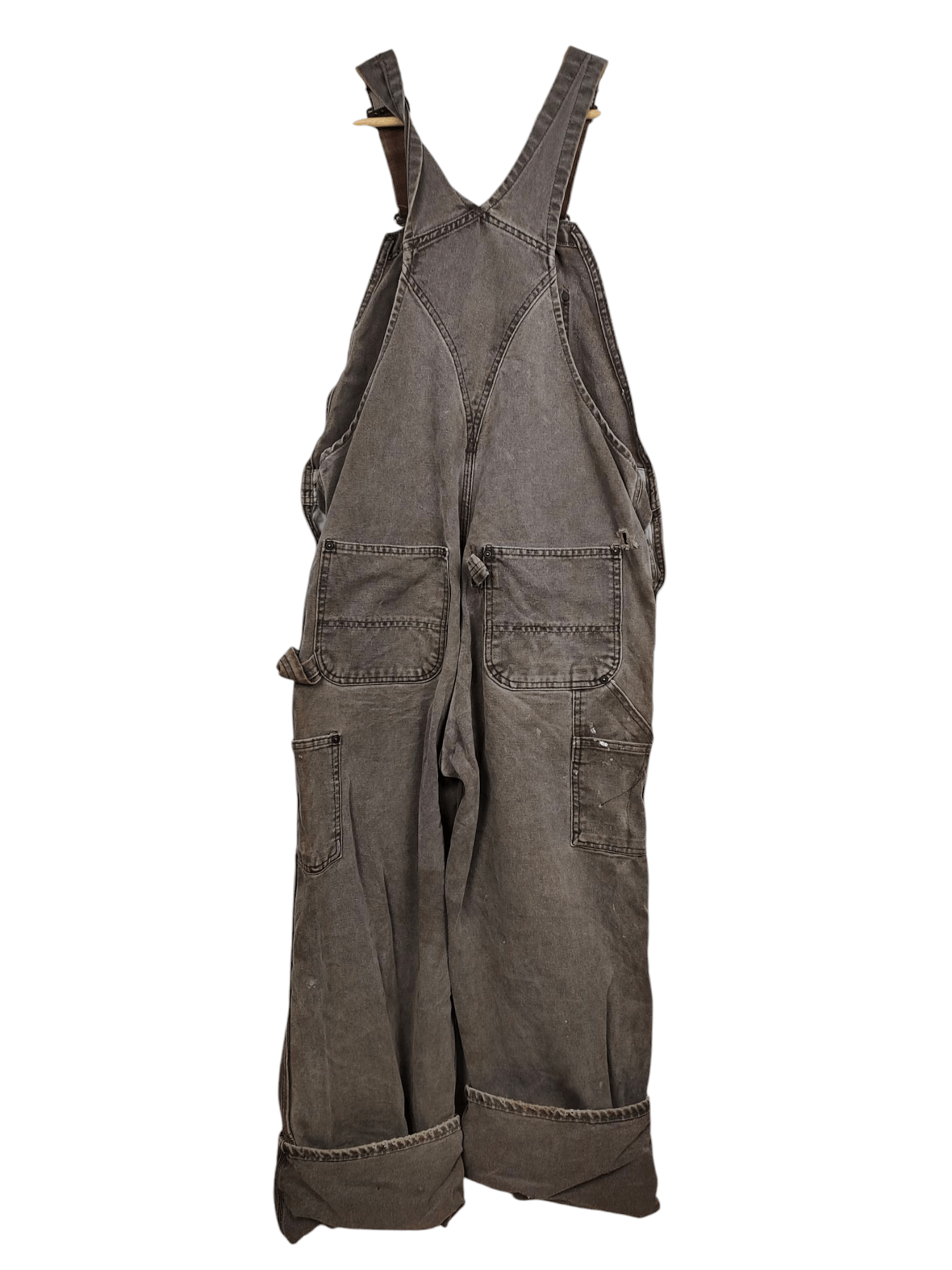 Carhartt × Vintage Vintage 90s Carhartt Duck Canvas Workwear Overall Size US 34 / EU 50 - 2 Thumbnail