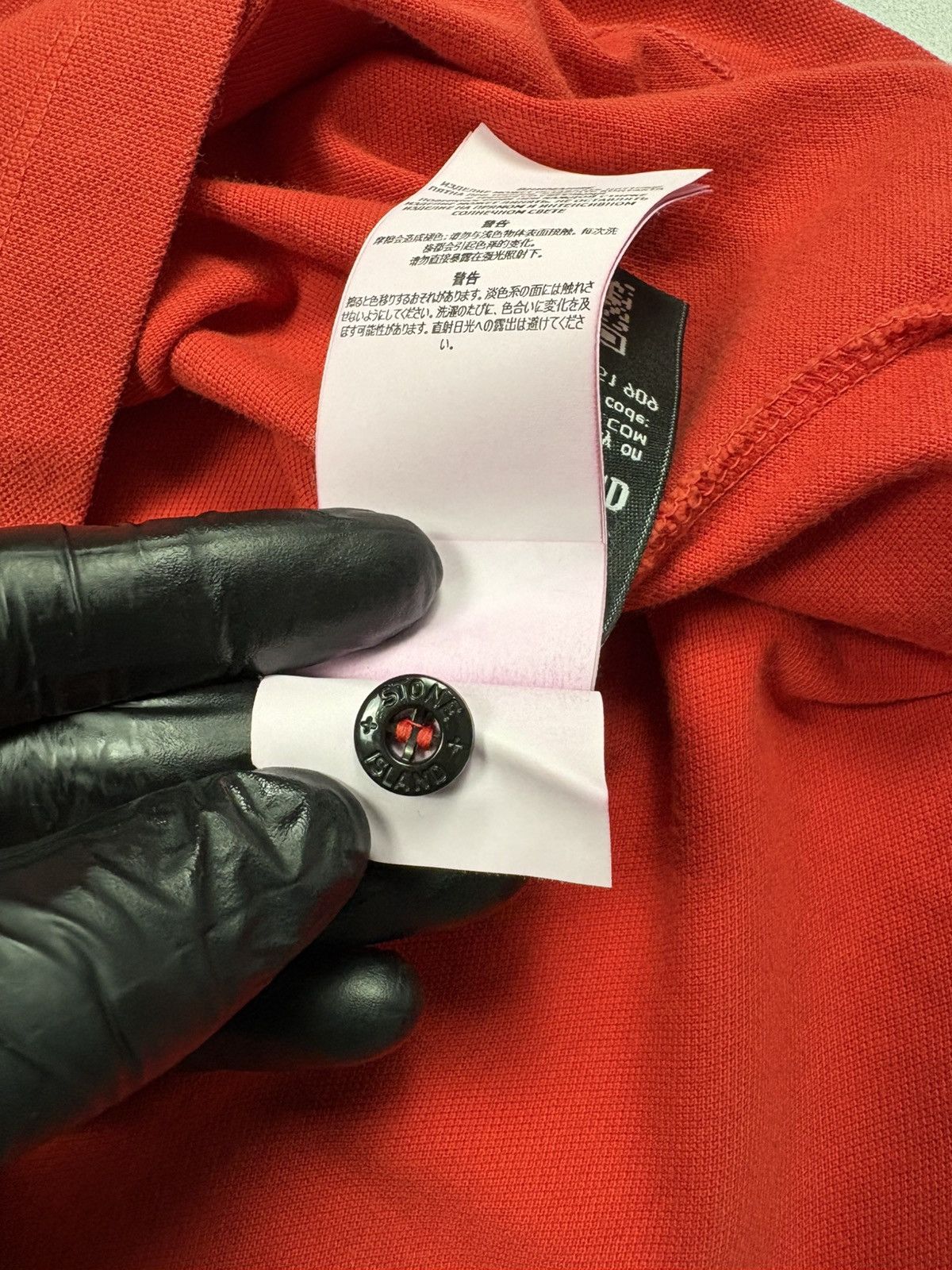 Stone Island Stone Island Slim Fit Red Compass Patch Program Polo Classic Size US L / EU 52-54 / 3 - 16 Thumbnail