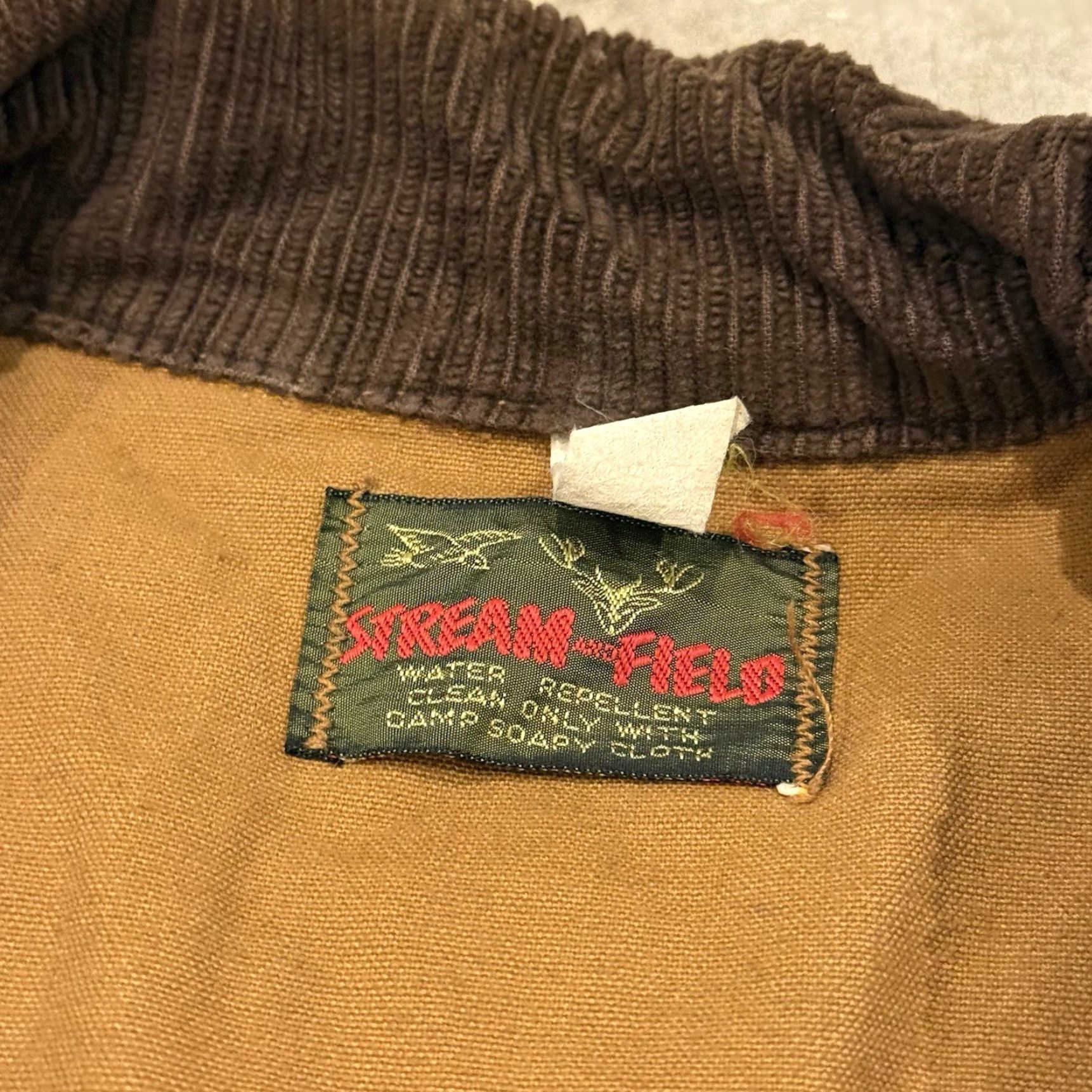 Vintage VINTAGE Field & Stream Jacket Corduroy Collar Outdoor Hunting Mens XL Overcoat Size US XL / EU 56 / 4 - 4 Thumbnail