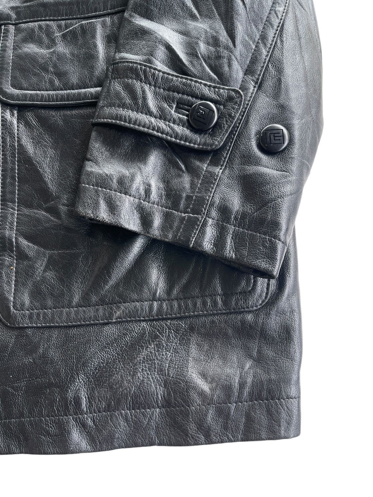 Pierre Balmain Vintage Pierre Balmain Sheepskin Leather Jacket Size US XL / EU 56 / 4 - 9 Thumbnail