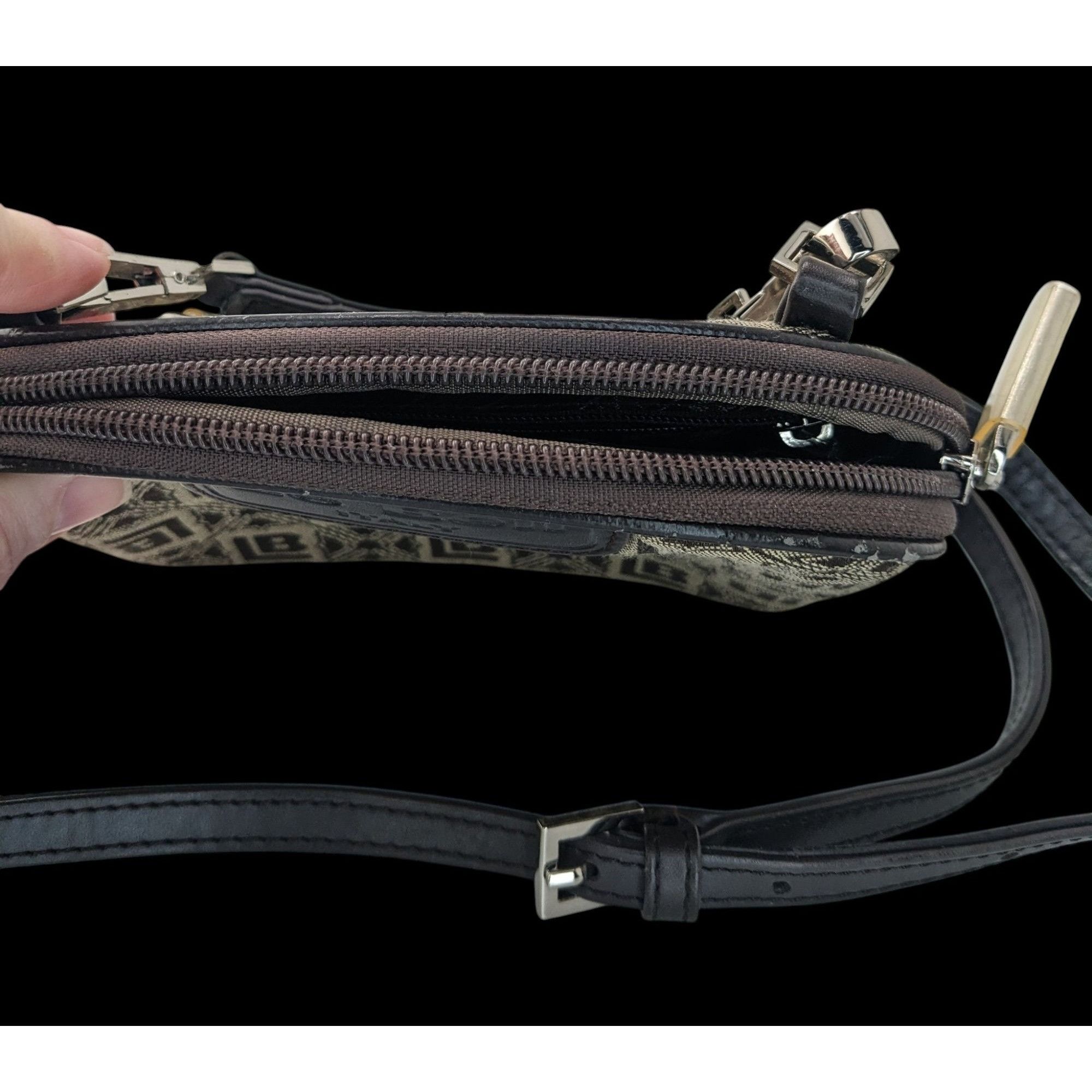Other Le Belle Vintage Italian Crossbody Monogram Handbag Brown & Size ONE SIZE - 9 Thumbnail
