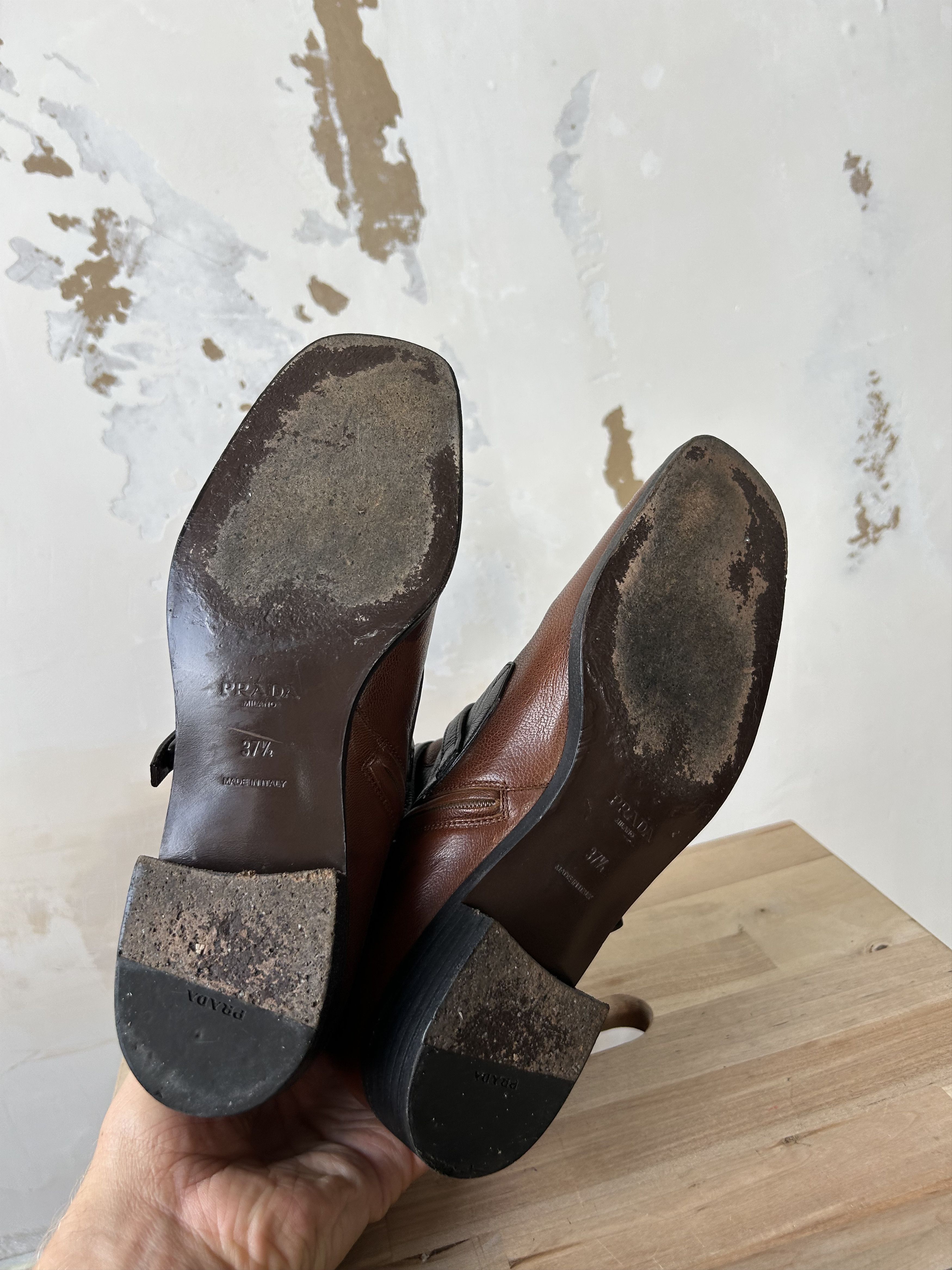 Prada Prada Boots y2k leather Size US 7.5 / IT 37.5 - 5 Thumbnail
