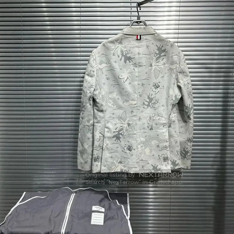 Thom Browne Thom Browne Multicolor Cotton Long Sleeve Jacket . Size US M / EU 48-50 / 2 - 2 Thumbnail