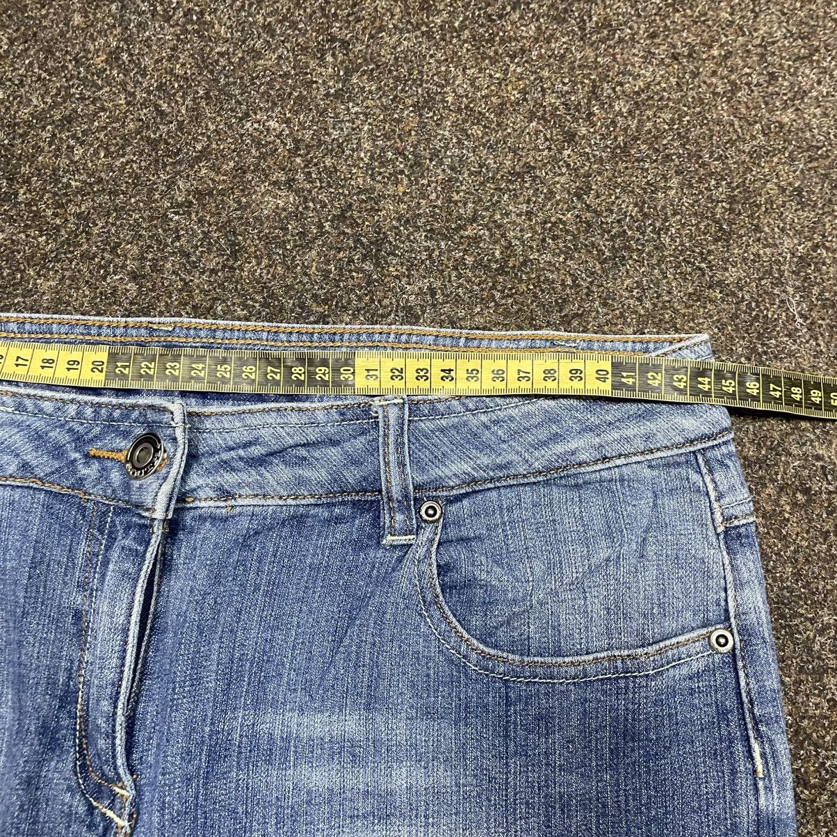 Vintage Vintage Y2K Baggy Flared Jeans Wide Leg Skate 90s Faded 32 Size US 32 / EU 48 - 6 Thumbnail