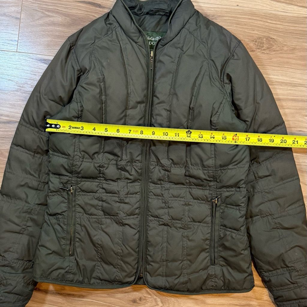 Eddie Bauer Eddie Bauer Women’s M Down Jacket Olive (Damaged) Size L / US 10 / IT 46 - 5 Thumbnail