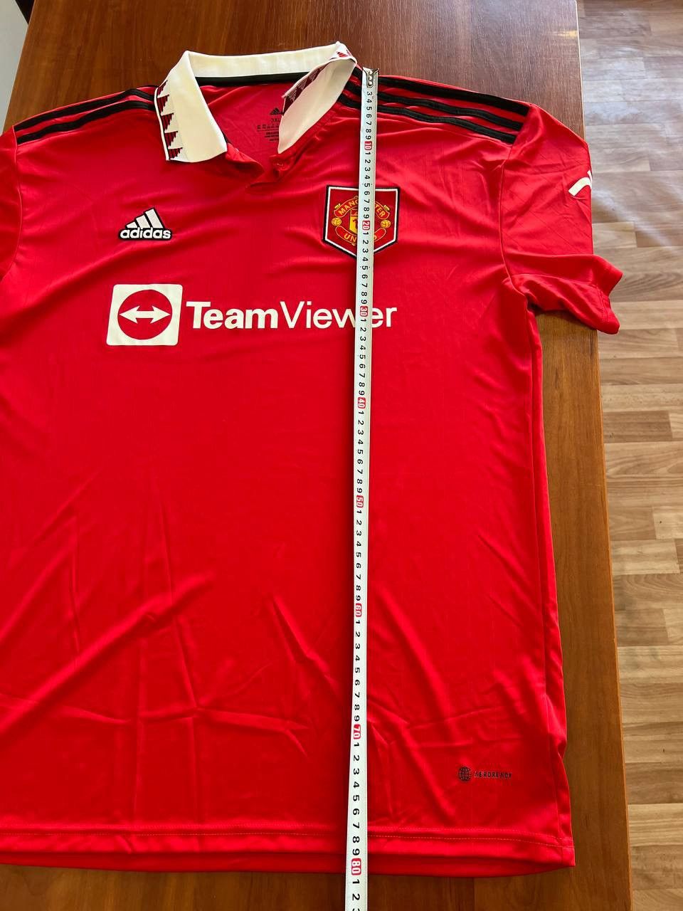 Adidas 2022/23 MANCHESTER UNITED HOME SOCCER JERSEY FOOTBALL SHIRT Size US XXL / EU 58 / 5 - 13 Thumbnail