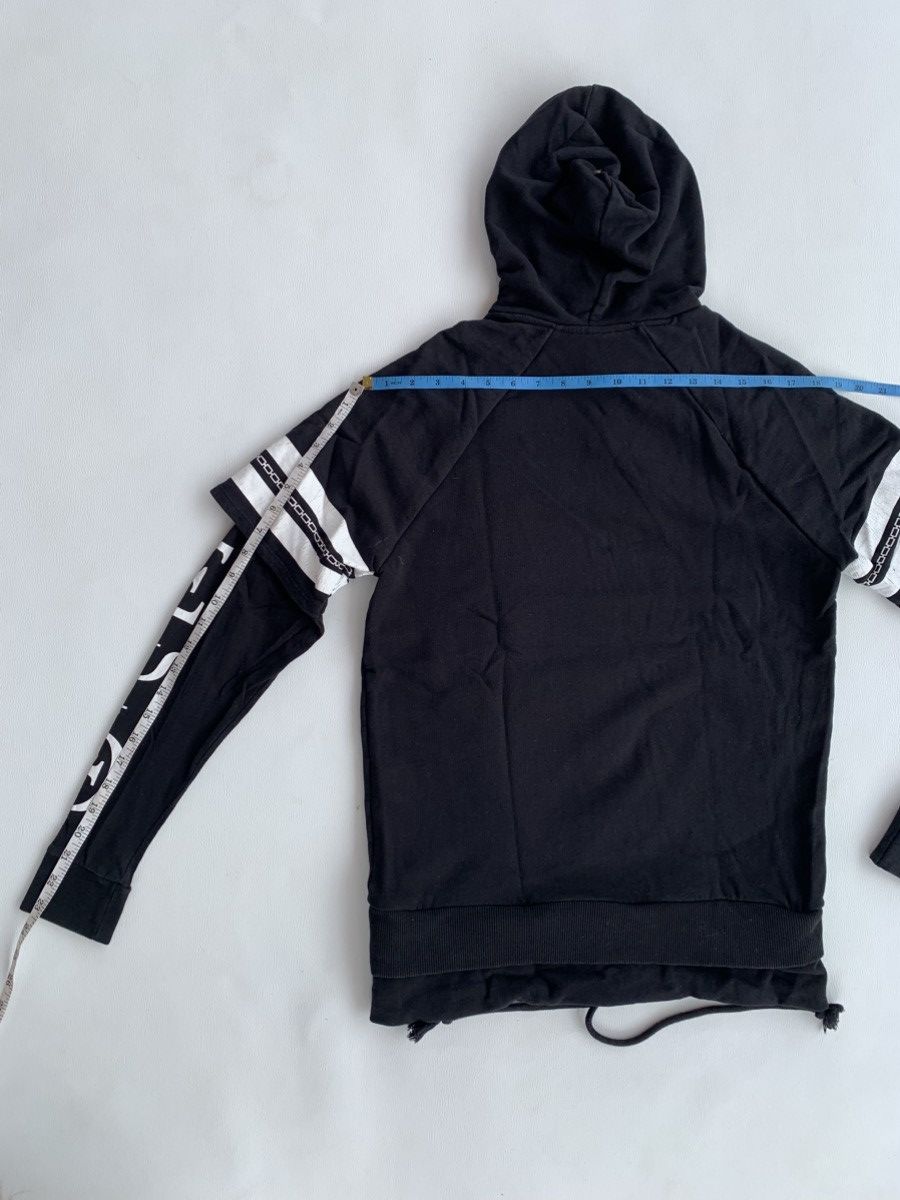 Hysteric Glamour H&M MMXV Double Layers Gothic Ifsixwa Lgb Style Hoodie Size US M / EU 48-50 / 2 - 9 Thumbnail