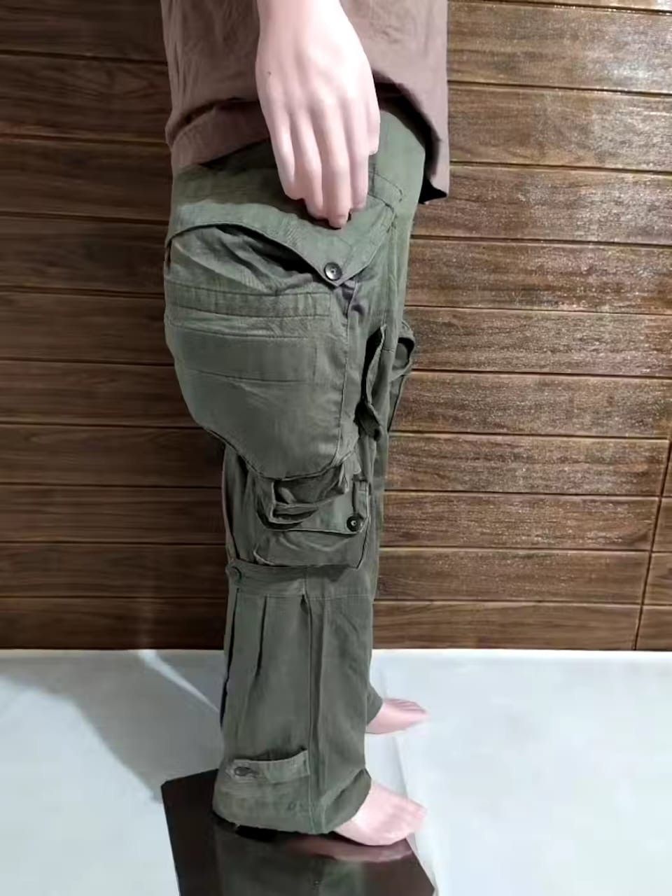 Japanese Brand GGD Multipocket Gas Mask Tactical Cargo Bondage Pants Size US 30 / EU 46 - 5 Thumbnail