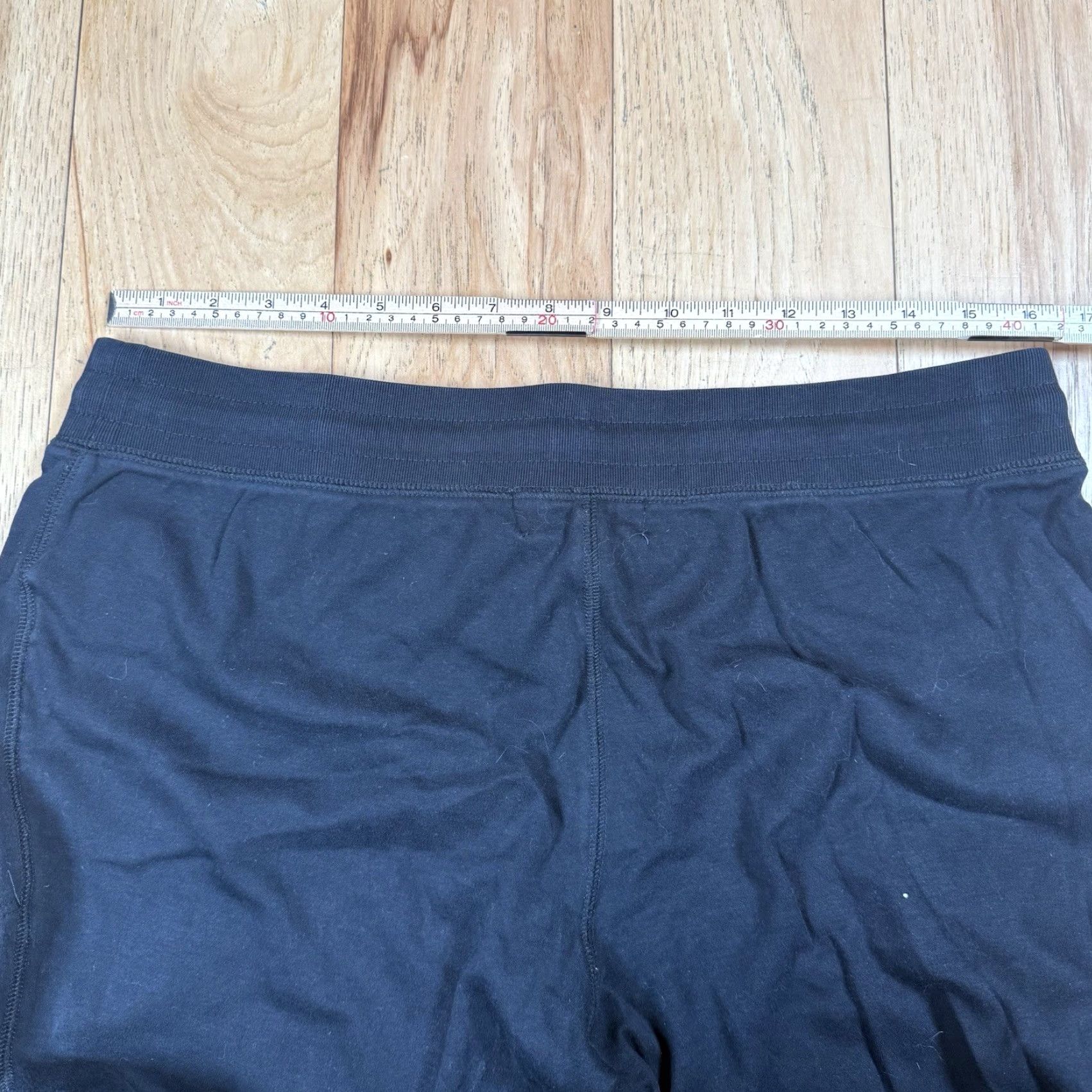 Ralph Lauren Lauren Ralph Lauren Sweatpants Women’s Medium Black Drawstring Pockets Straight Size ONE SIZE - 5 Thumbnail