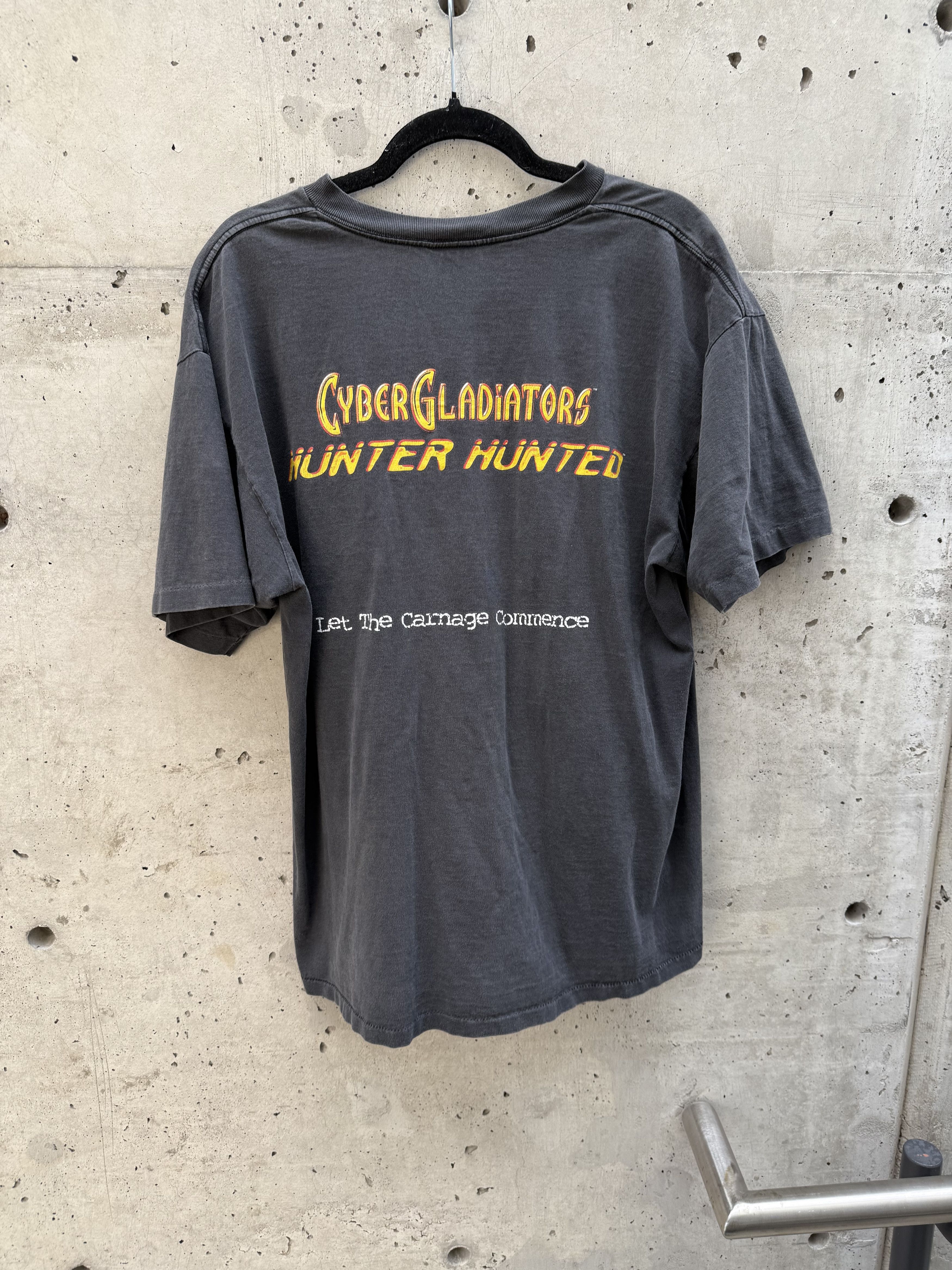 VINTAGE CYBER GLADIATORS PROMOTIONAL TEE SHIRT